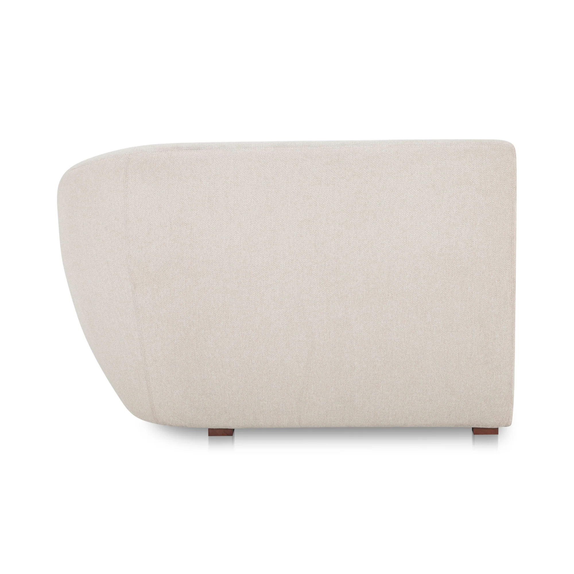 Amelia Right Arm Facing Chair Warm White - Image 5
