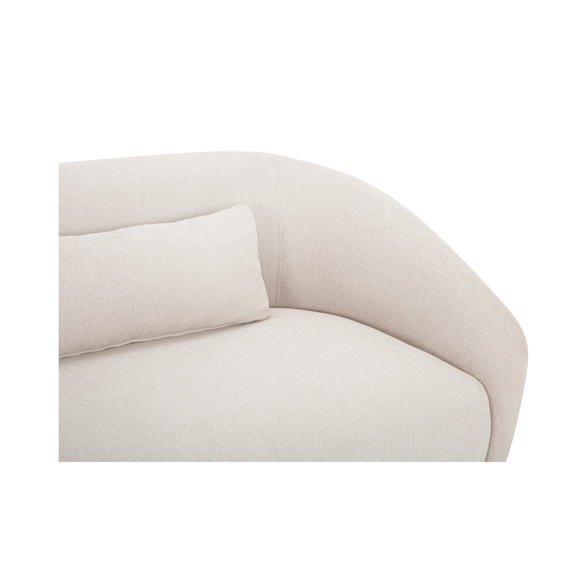 Amelia Right Arm Facing Chair Warm White - Image 6