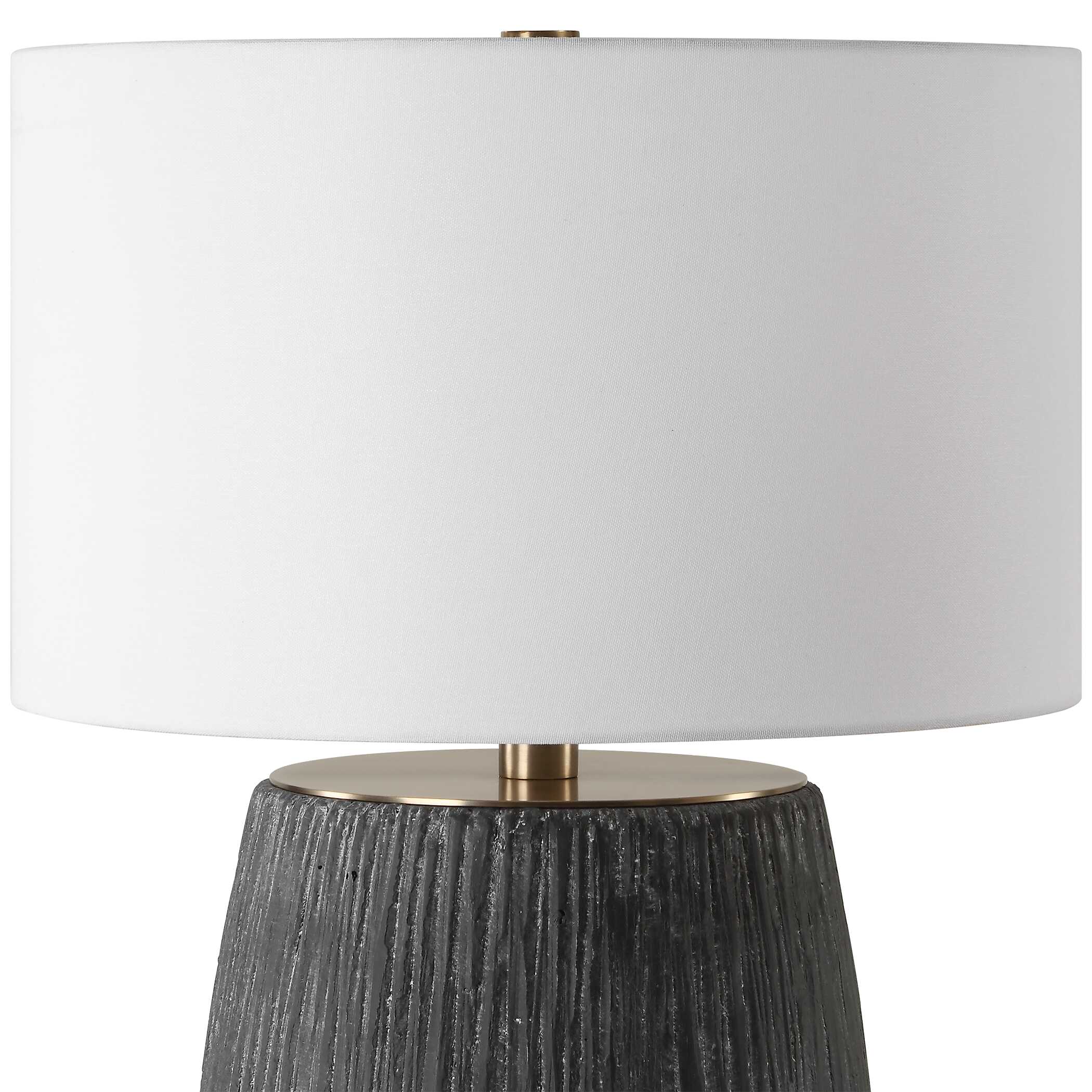 Americana Aged Black Table Lamp - Image 5