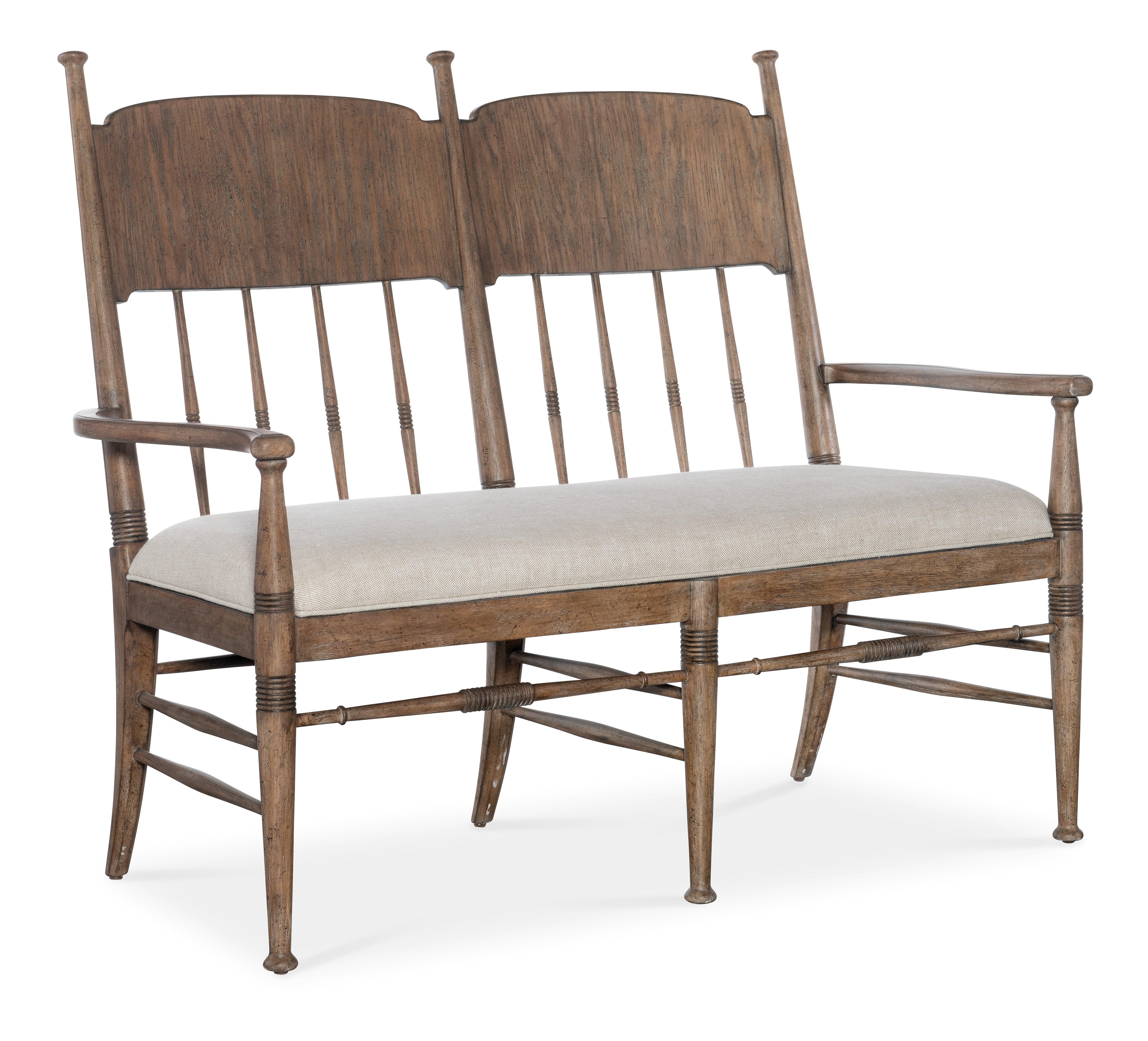 Americana Dining Bench - Honey