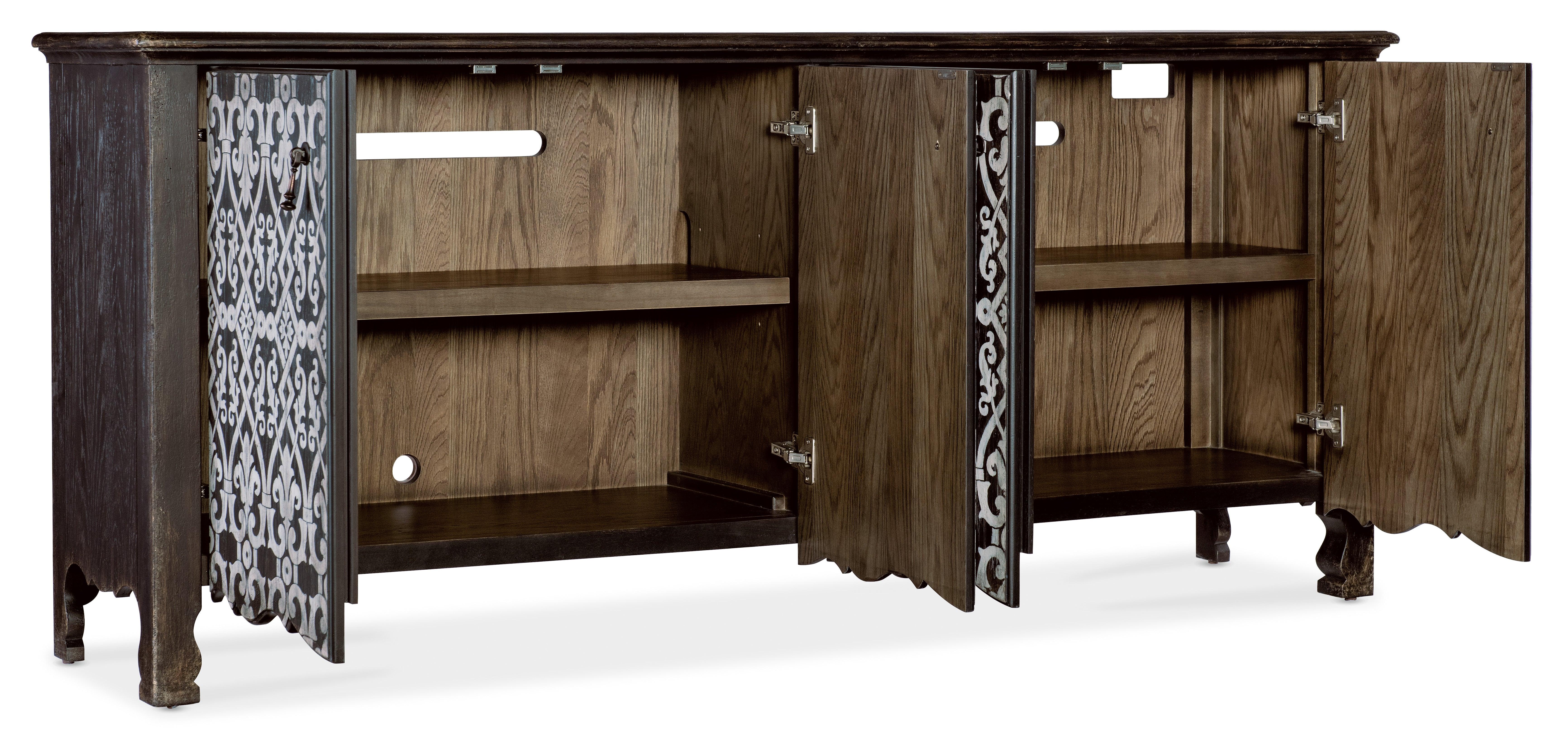 Americana Entertainment Credenza - Molasses - Image 2