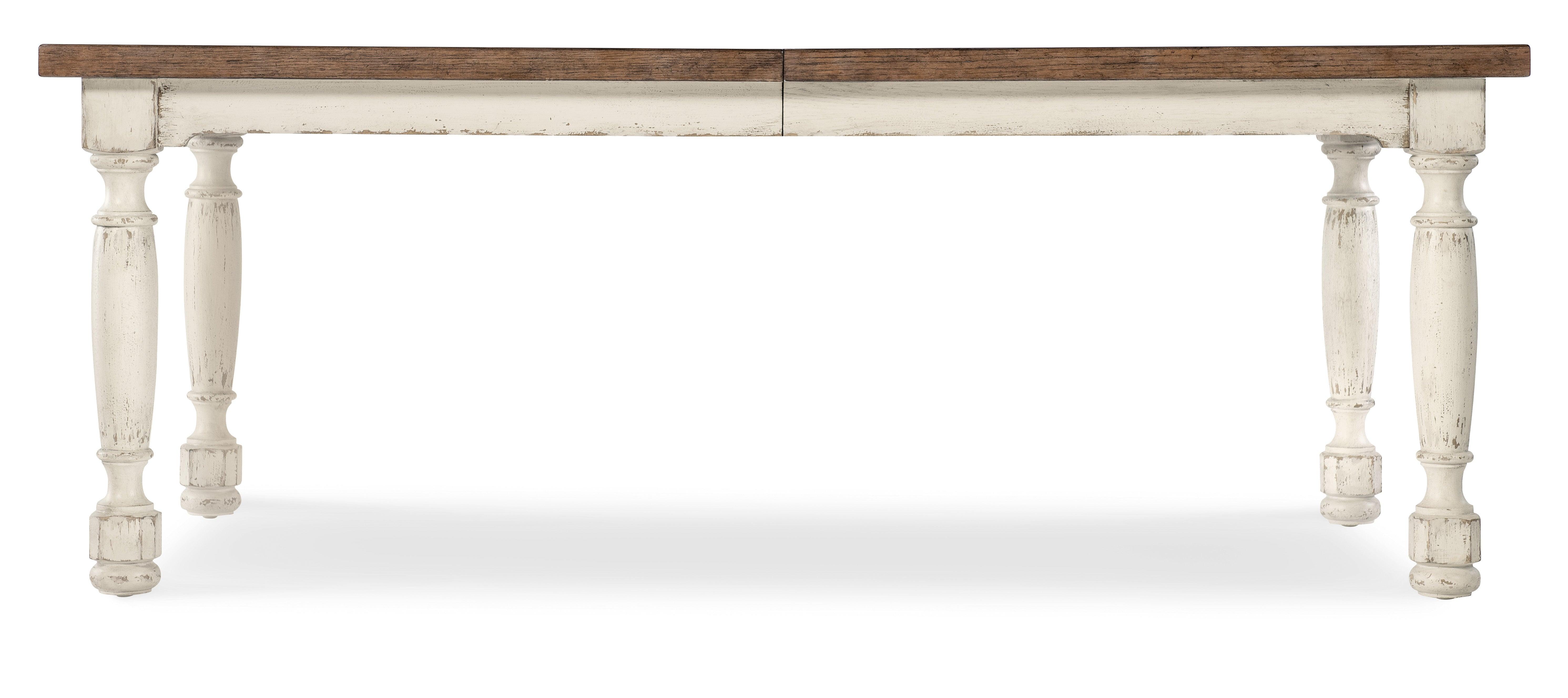 Americana Leg Dining Table w/1-22in leaf - Daisy - Image 3