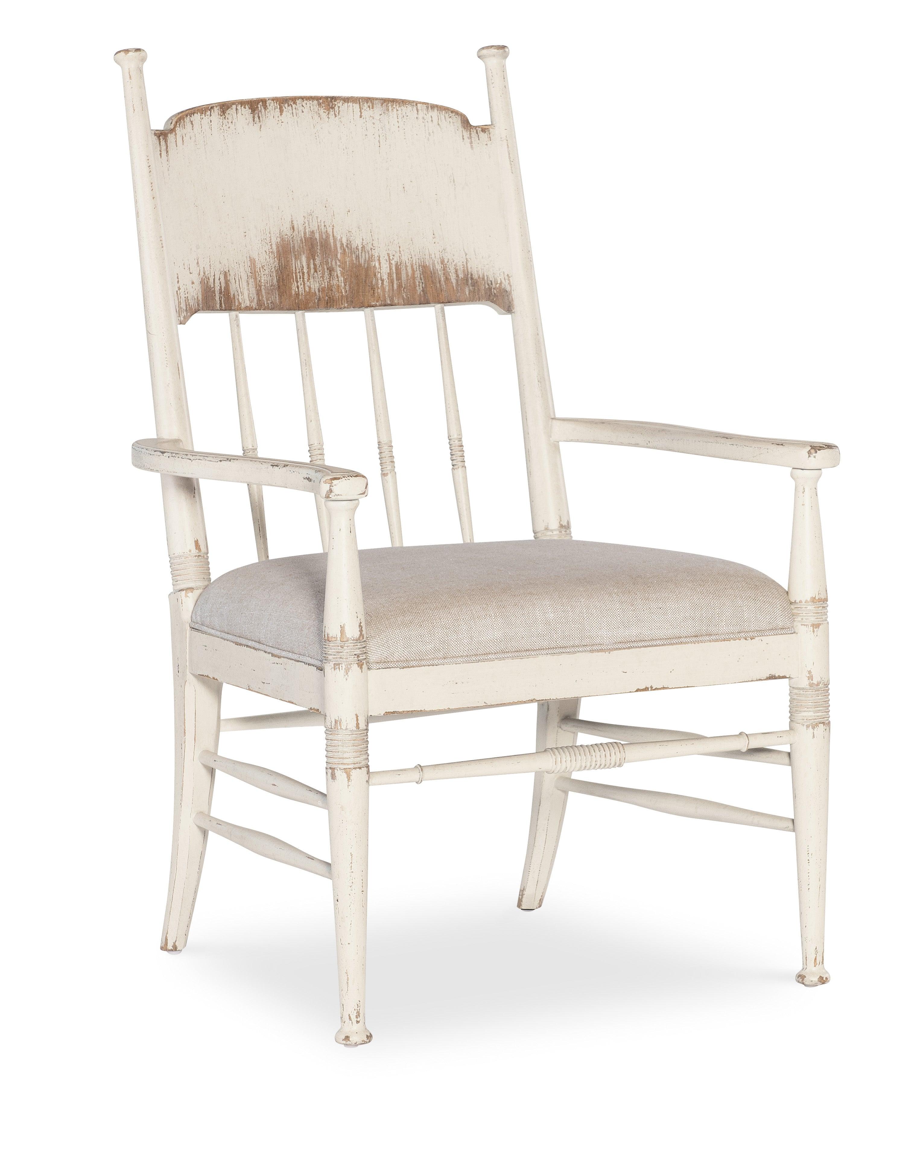Americana Upholstered Seat Arm Chair - Set of 2 - Daisy