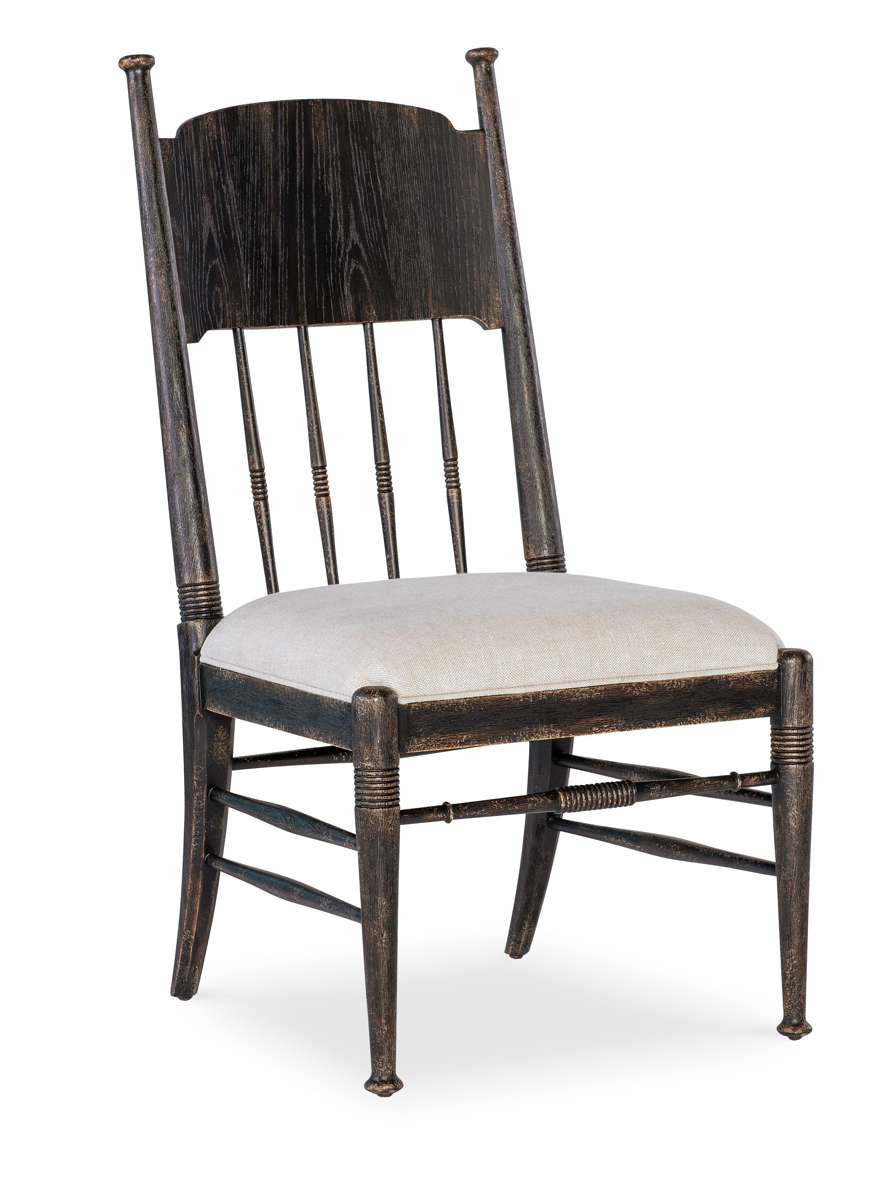 Americana Upholstered Seat Side Chair - Set of 2 - Molasses