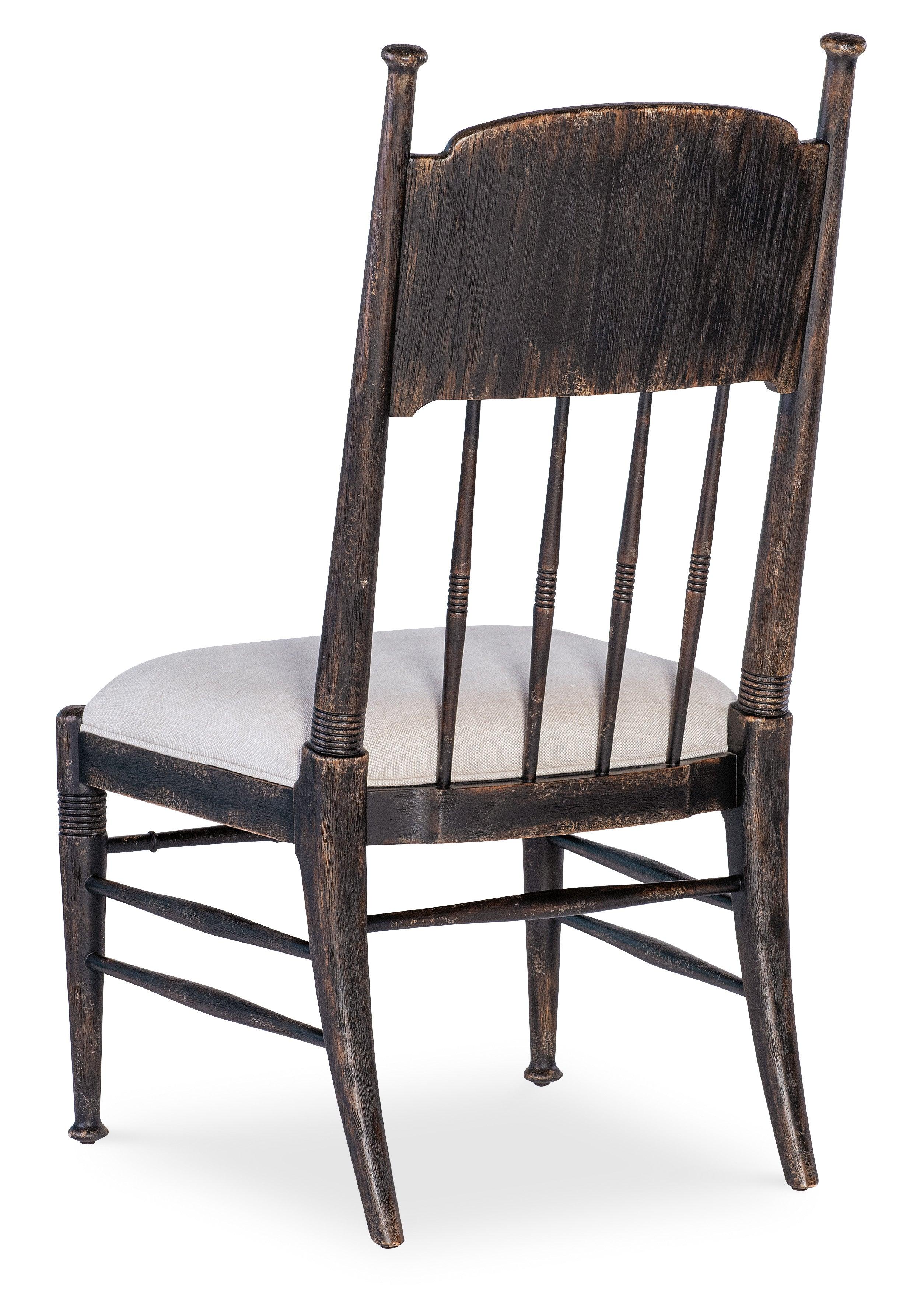 Americana Upholstered Seat Side Chair - Set of 2 - Molasses - Image 2