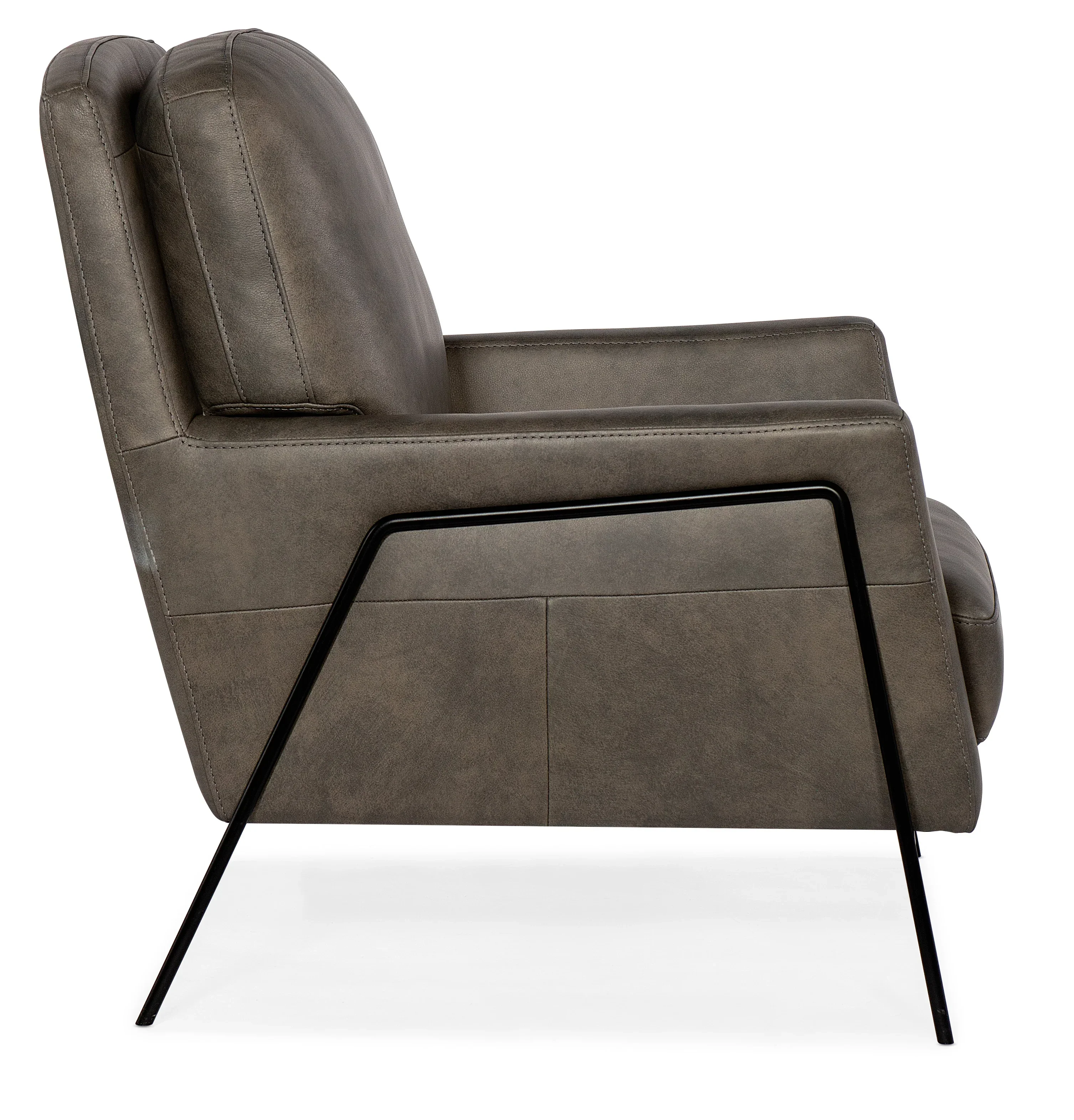 Amette Metal Frame Club Chair - Image 3