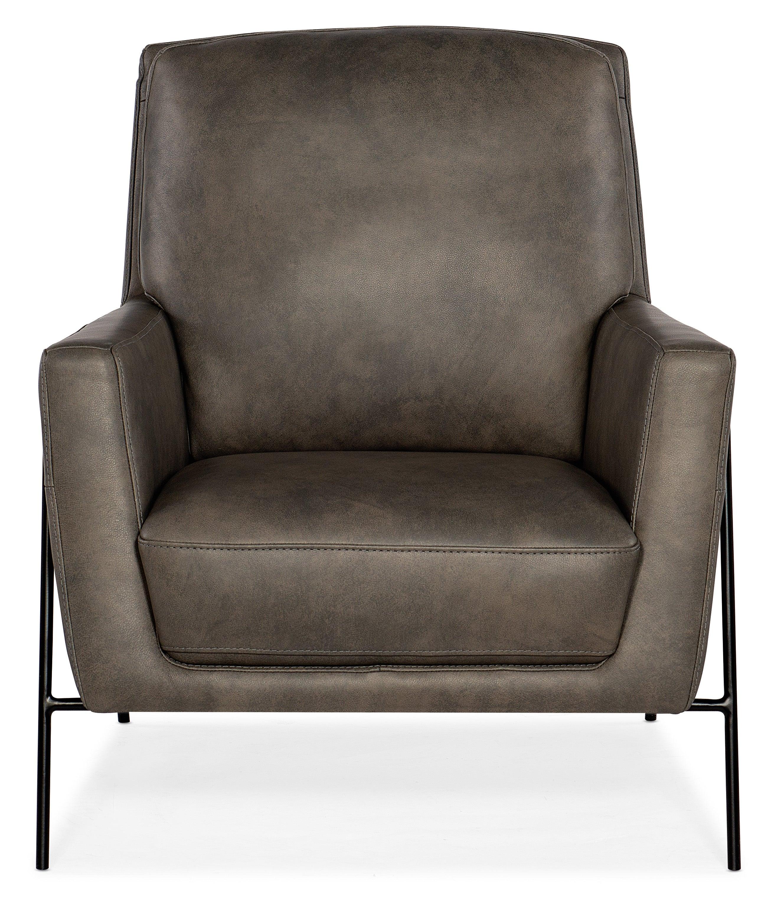 Amette Metal Frame Club Chair - Image 4
