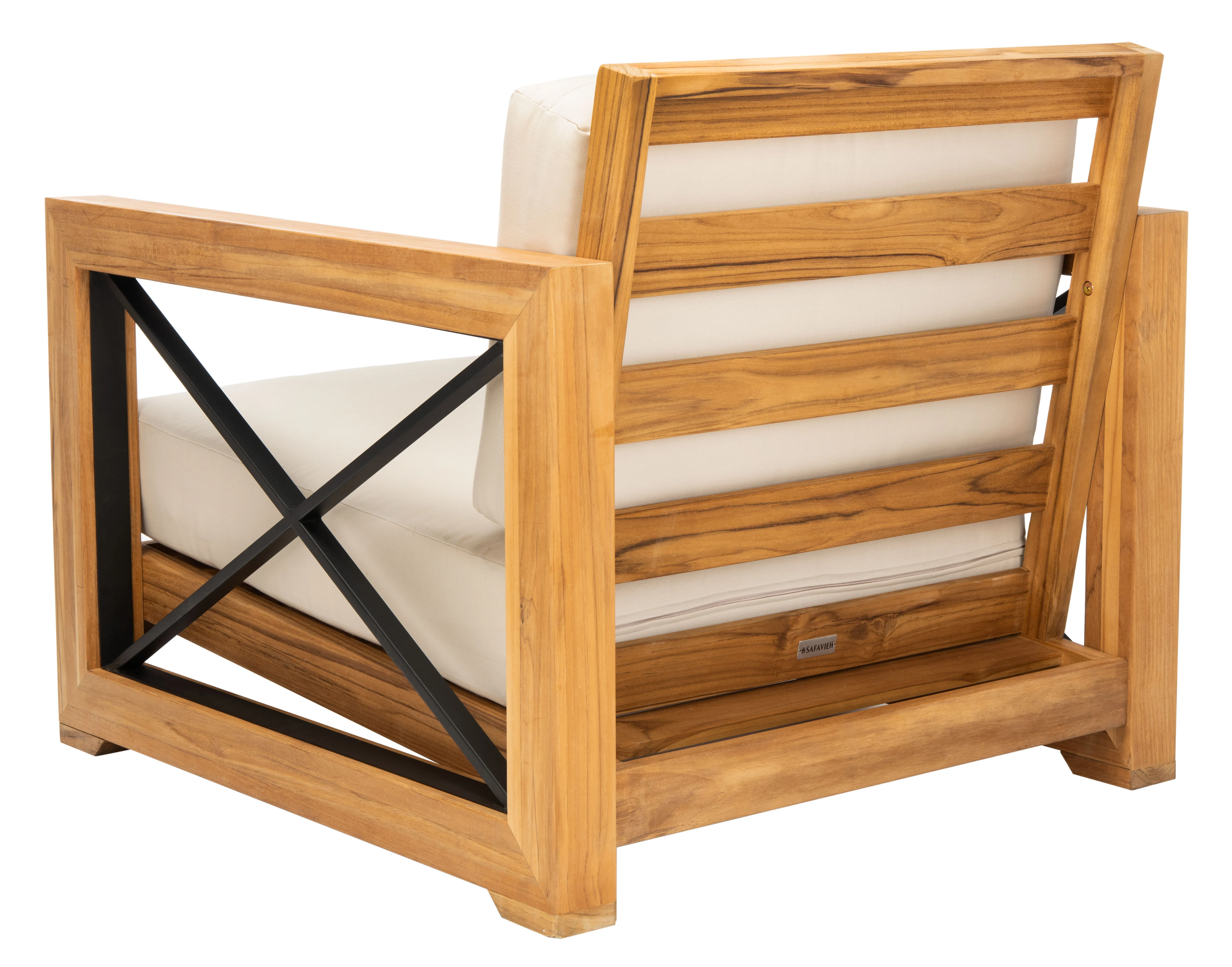 Andros Brazilian Teak Patio Chair - Image 7