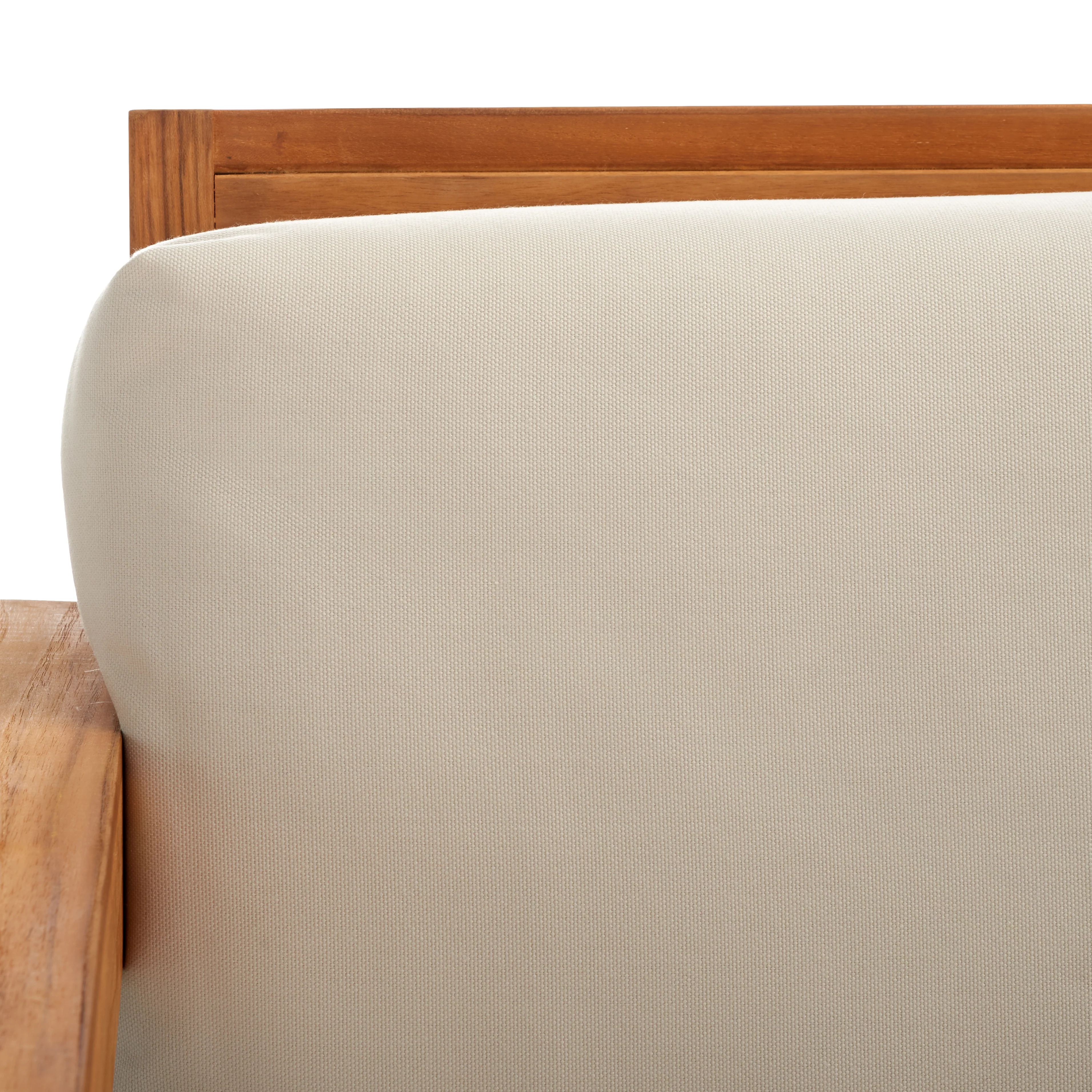 Andros Brazilian Teak Patio Sofa - Image 5