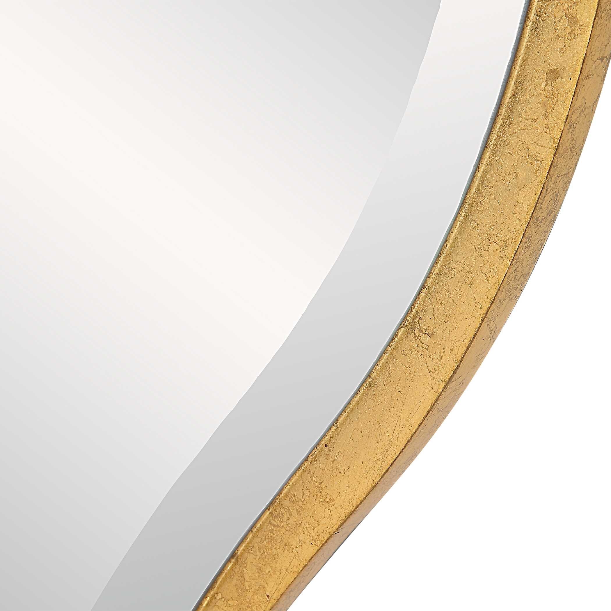 Aneta Large Gold Round Mirror - Image 6