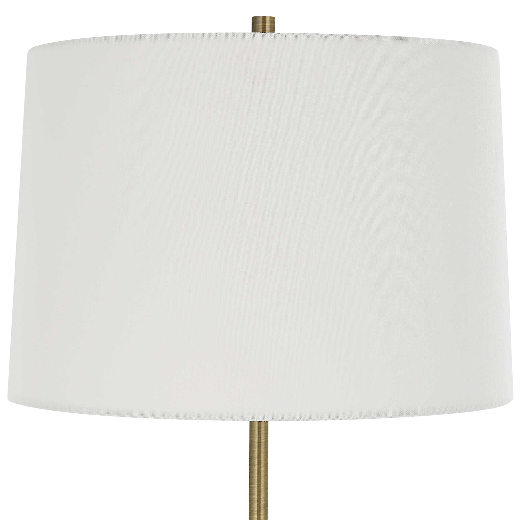 Annora Glossy White Table Lamp - Image 5