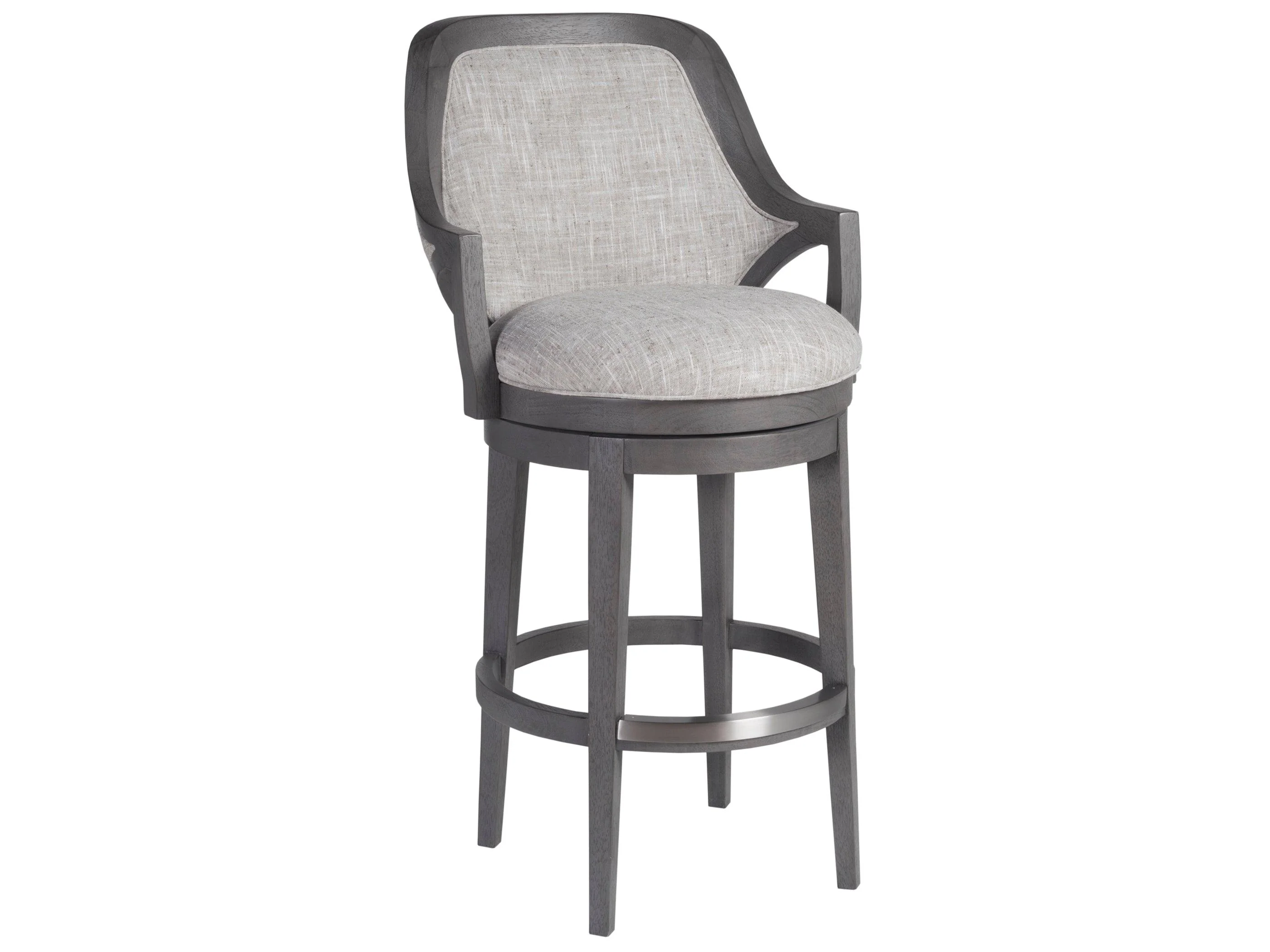 Appellation Upholstered Swivel Barstool