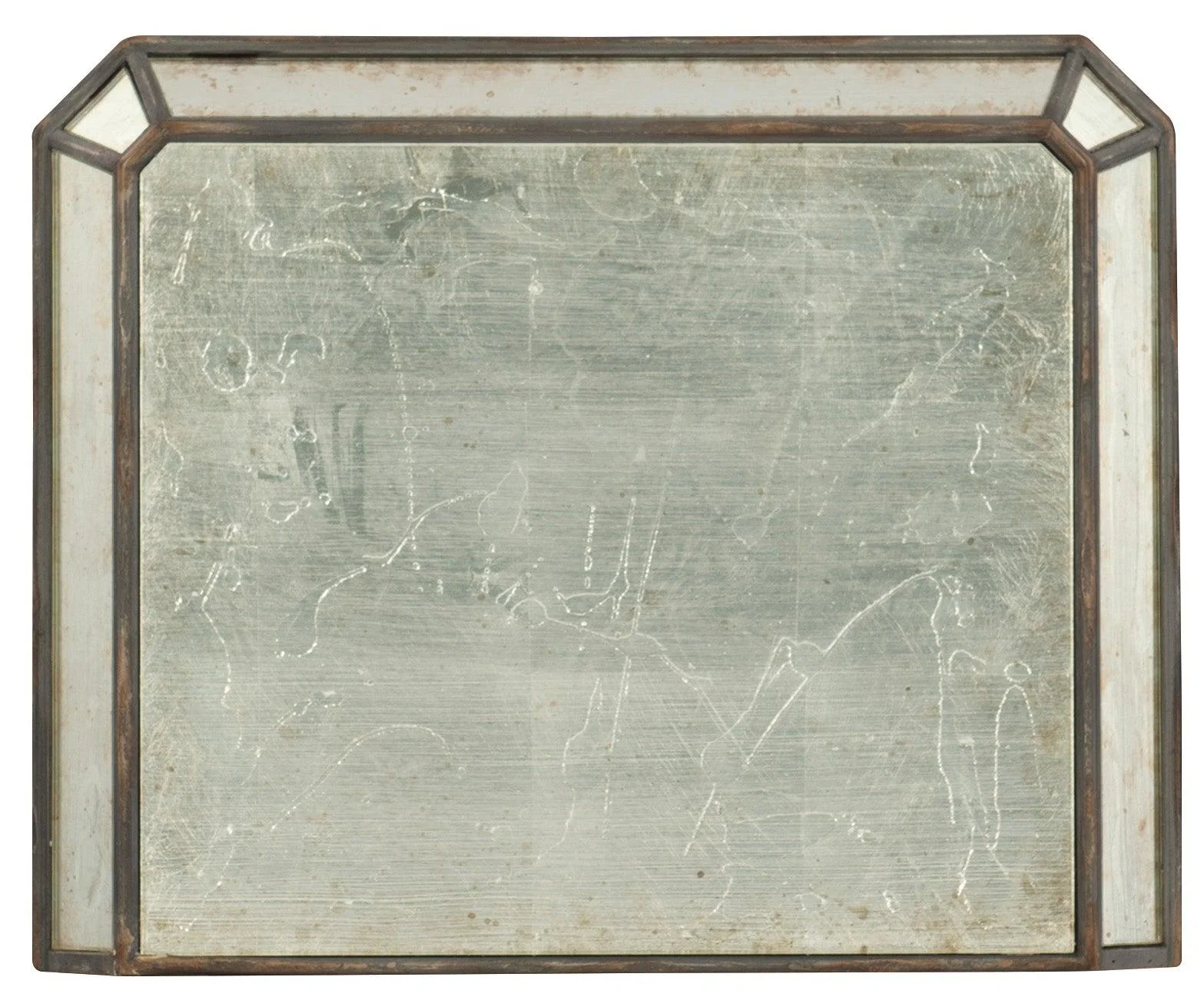 Arabella Mirrored Three-Drawer Nightstand - Image 2