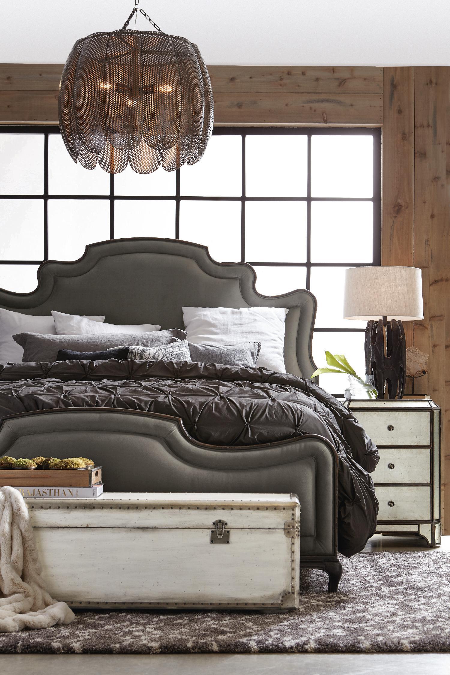 Arabella Mirrored Three-Drawer Nightstand - Image 6