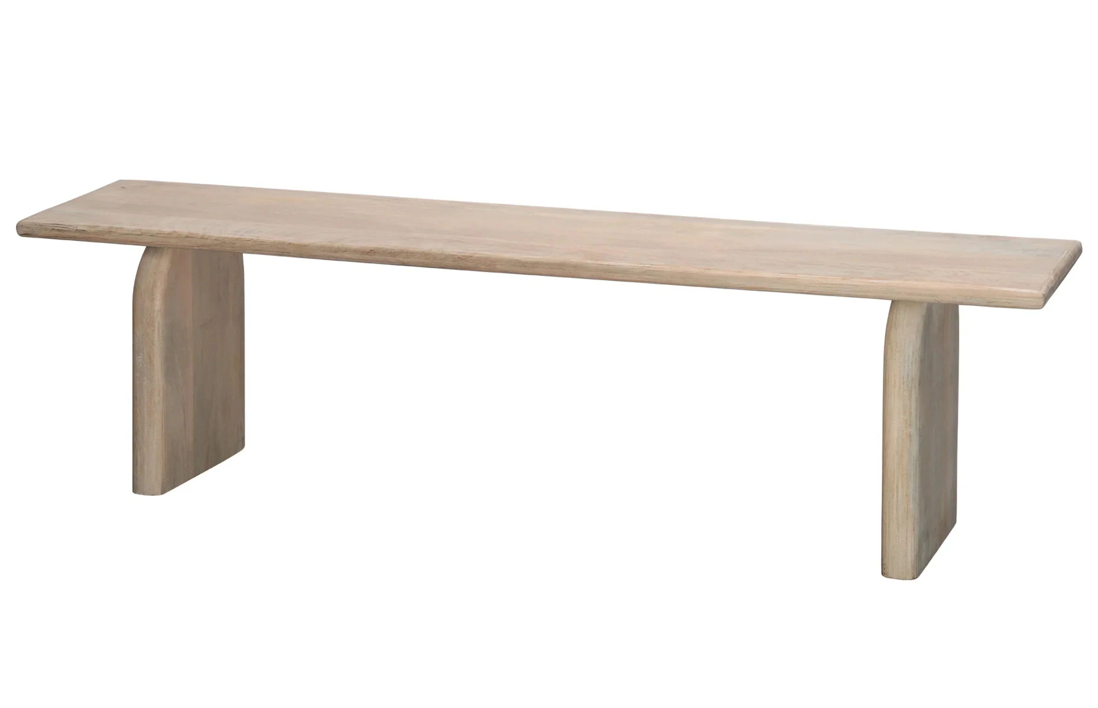 Arc Mango Wood Bench - Image 3