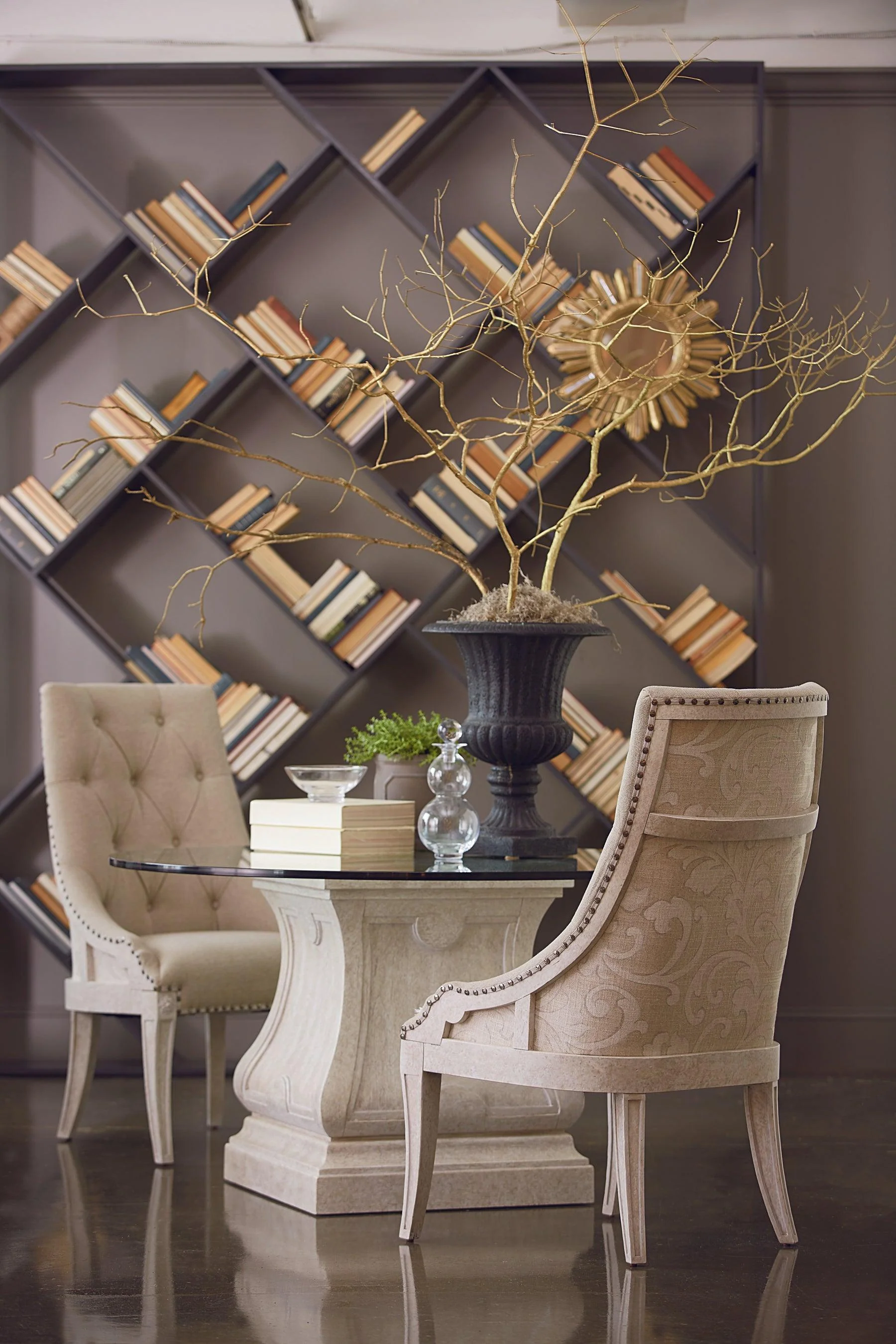 Arch Salvage Reeves Host Chair - Cirrus - Set of 2 - Image 2
