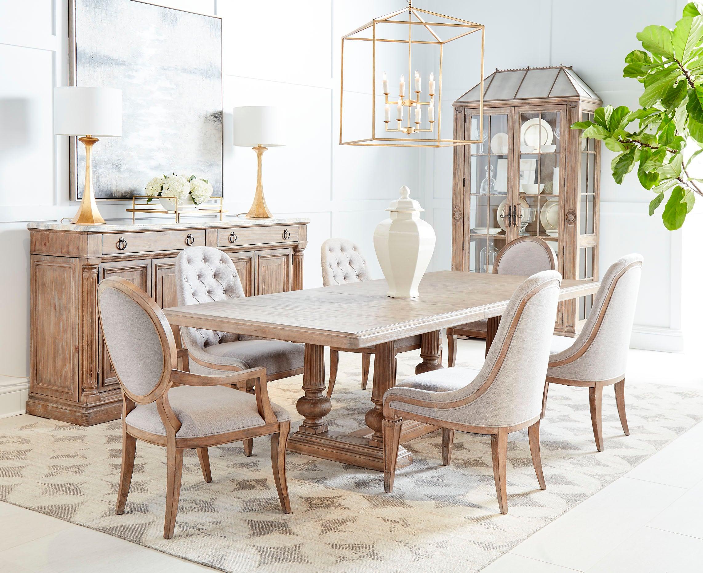 Architrave Trestle Dining Table - Image 5