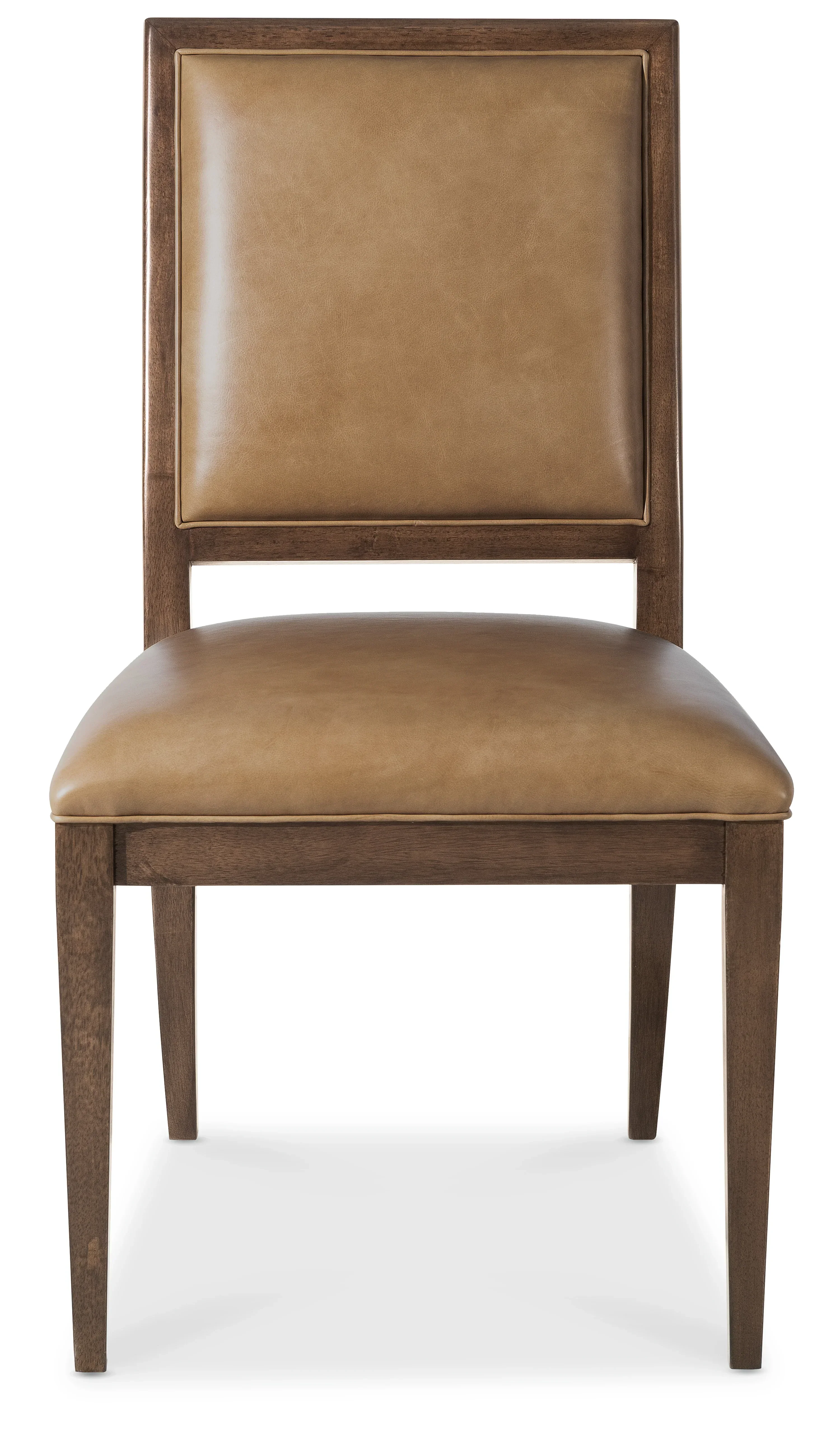 Archives Leather Side Chair - Set of 2 - Image 4