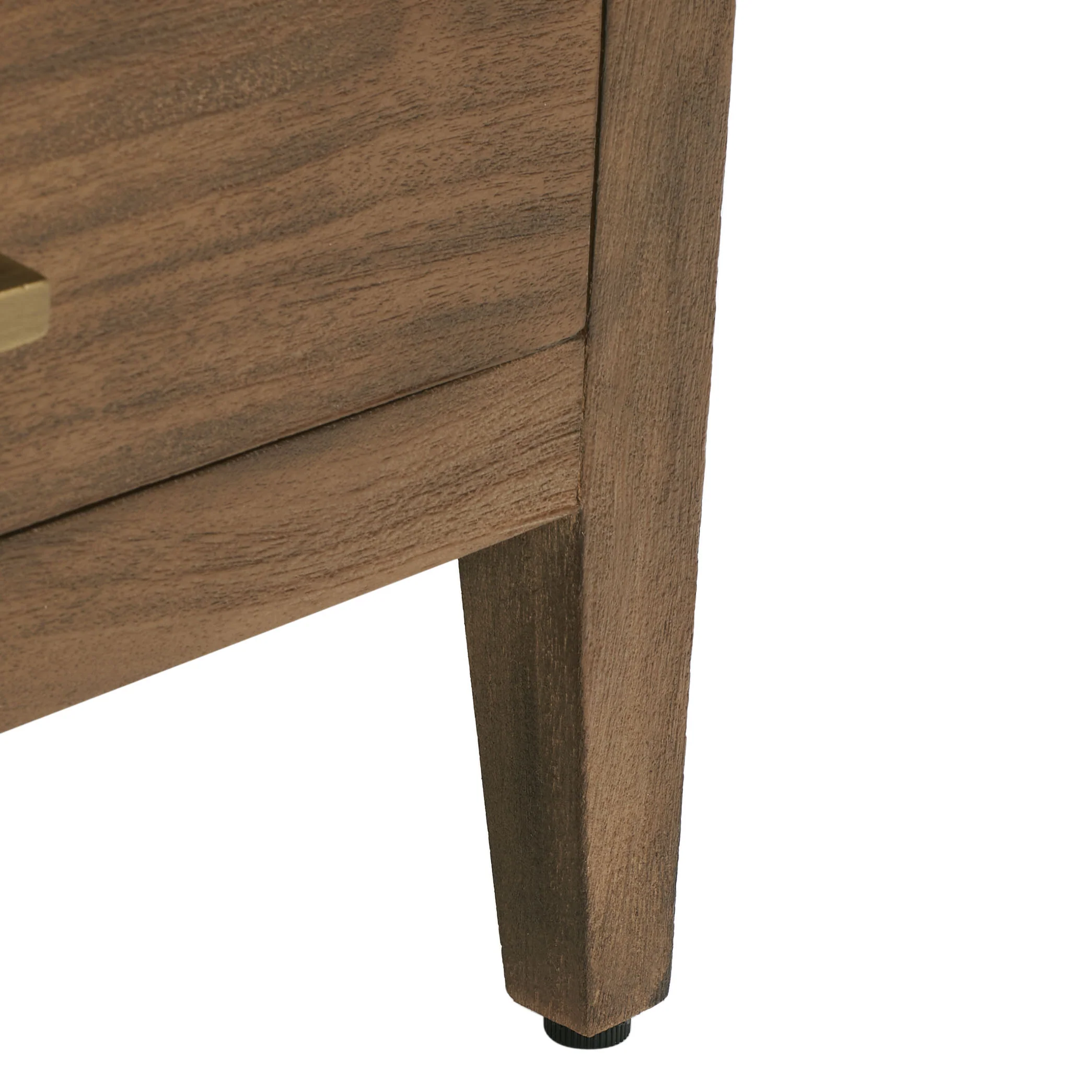 Ariella 3 Drawer Wood Nightstand - Image 10