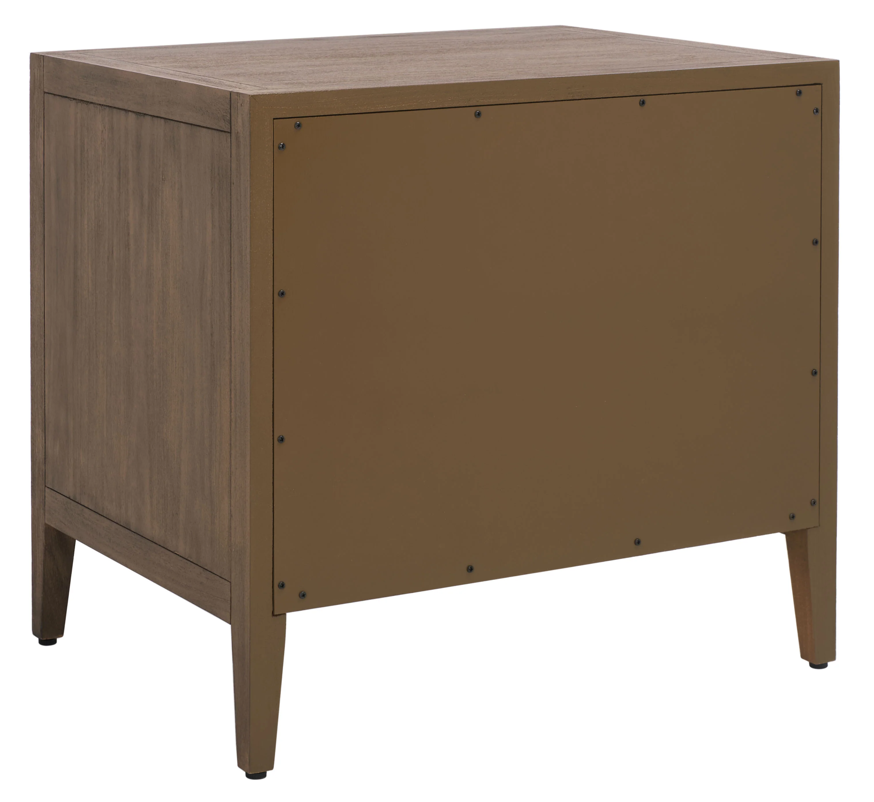 Ariella 3 Drawer Wood Nightstand - Image 13