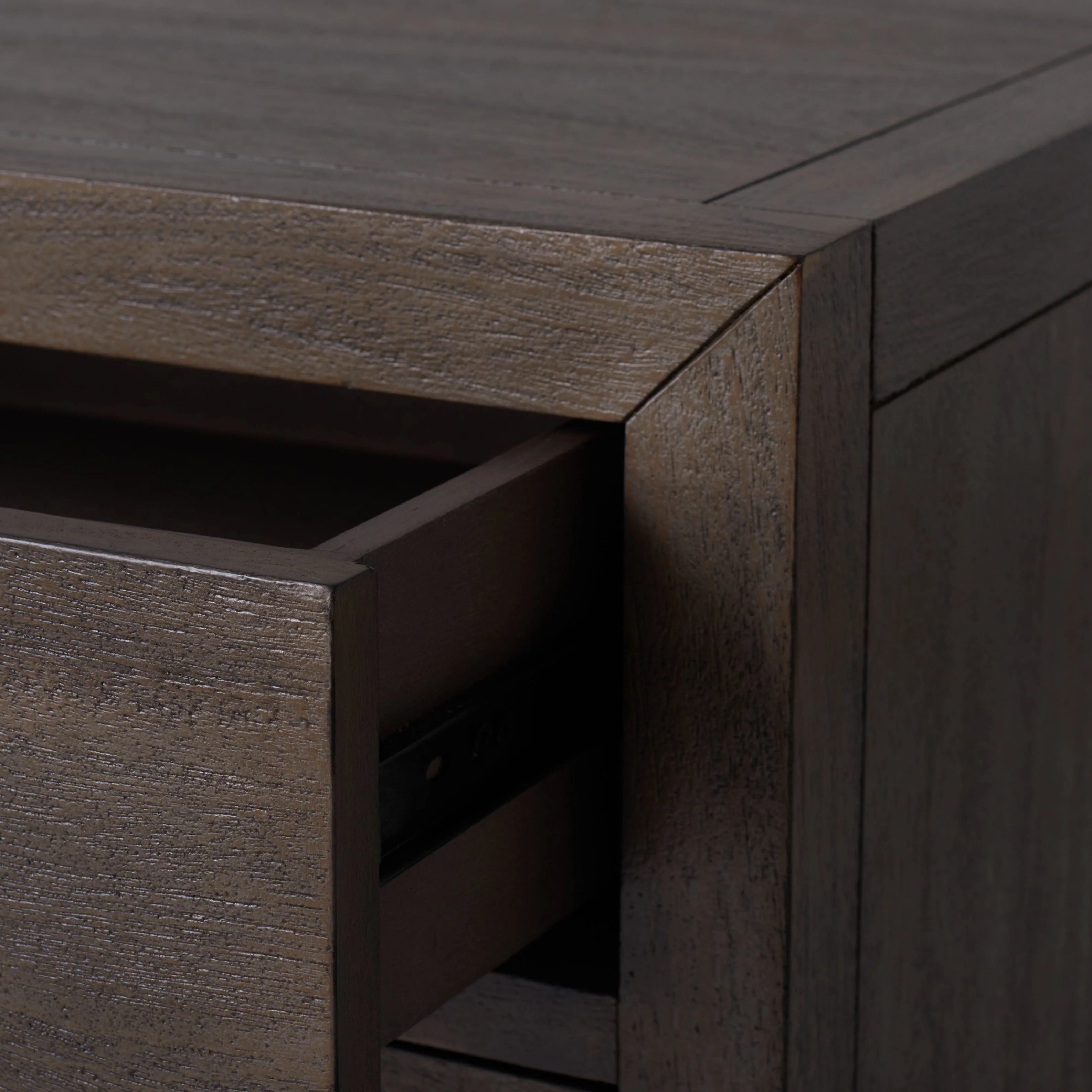 Ariella 3 Drawer Wood Nightstand - Image 17