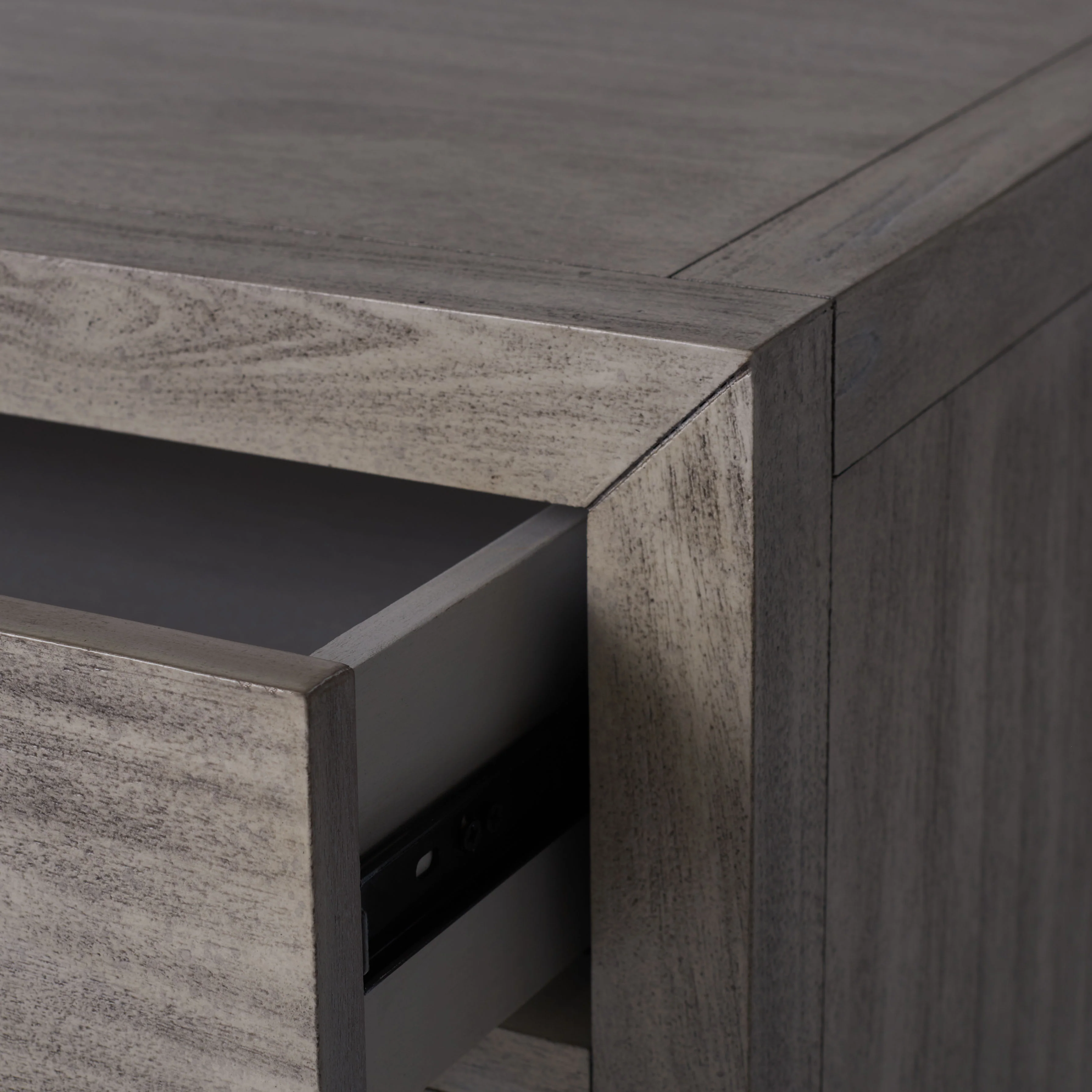 Ariella 3 Drawer Wood Nightstand - Image 29