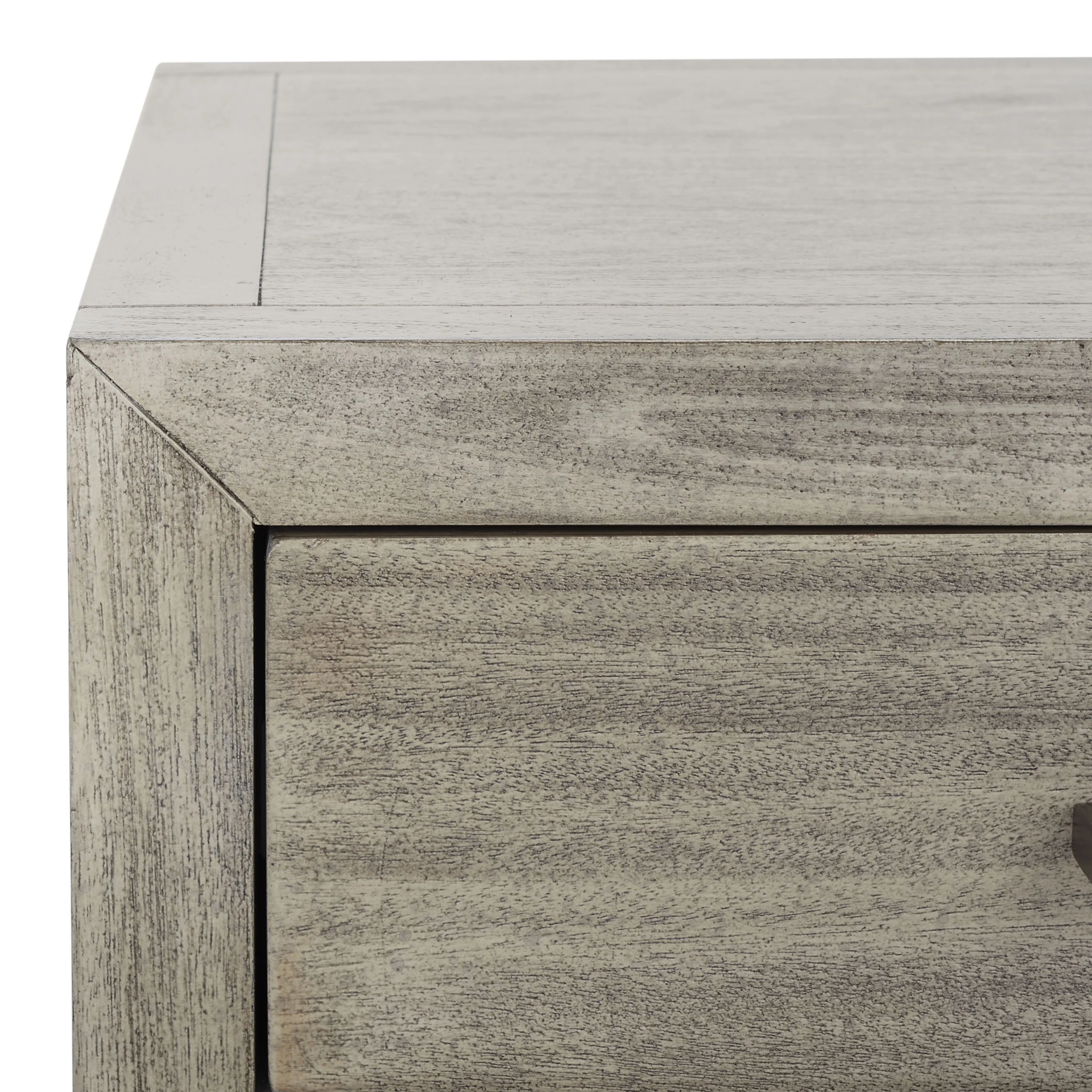 Ariella 3 Drawer Wood Nightstand - Image 34