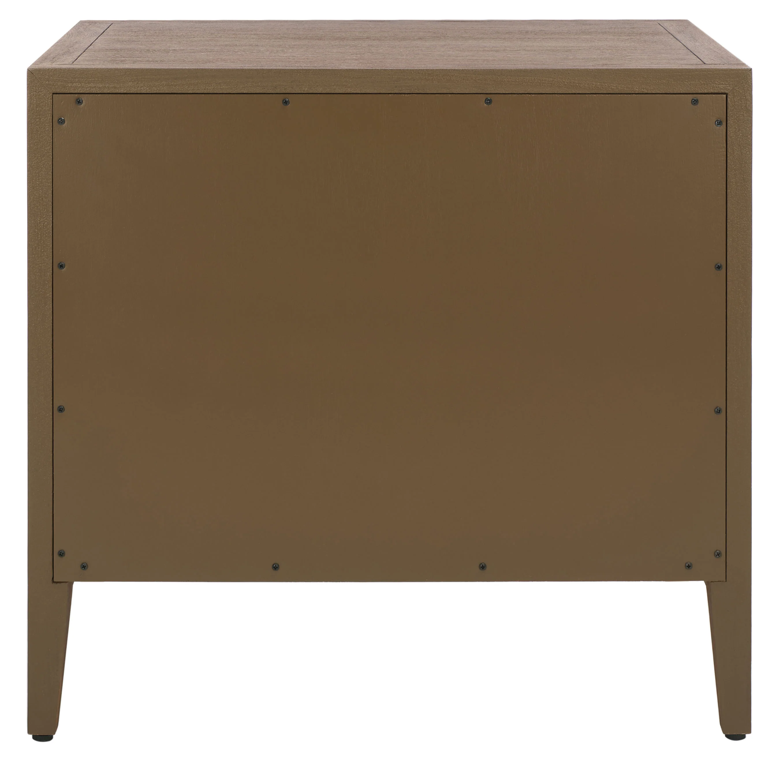 Ariella 3 Drawer Wood Nightstand - Image 5