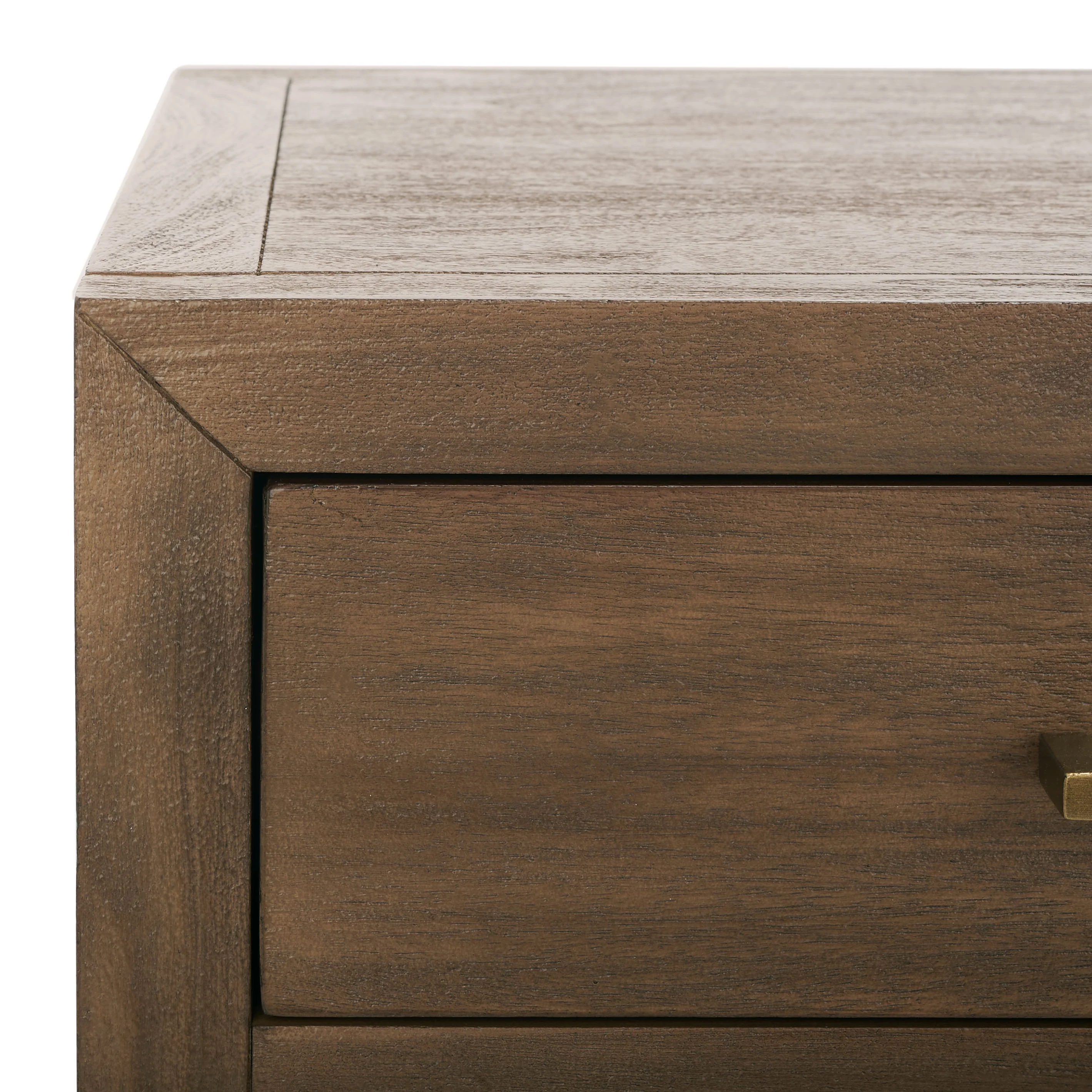 Ariella 3 Drawer Wood Nightstand - Image 7