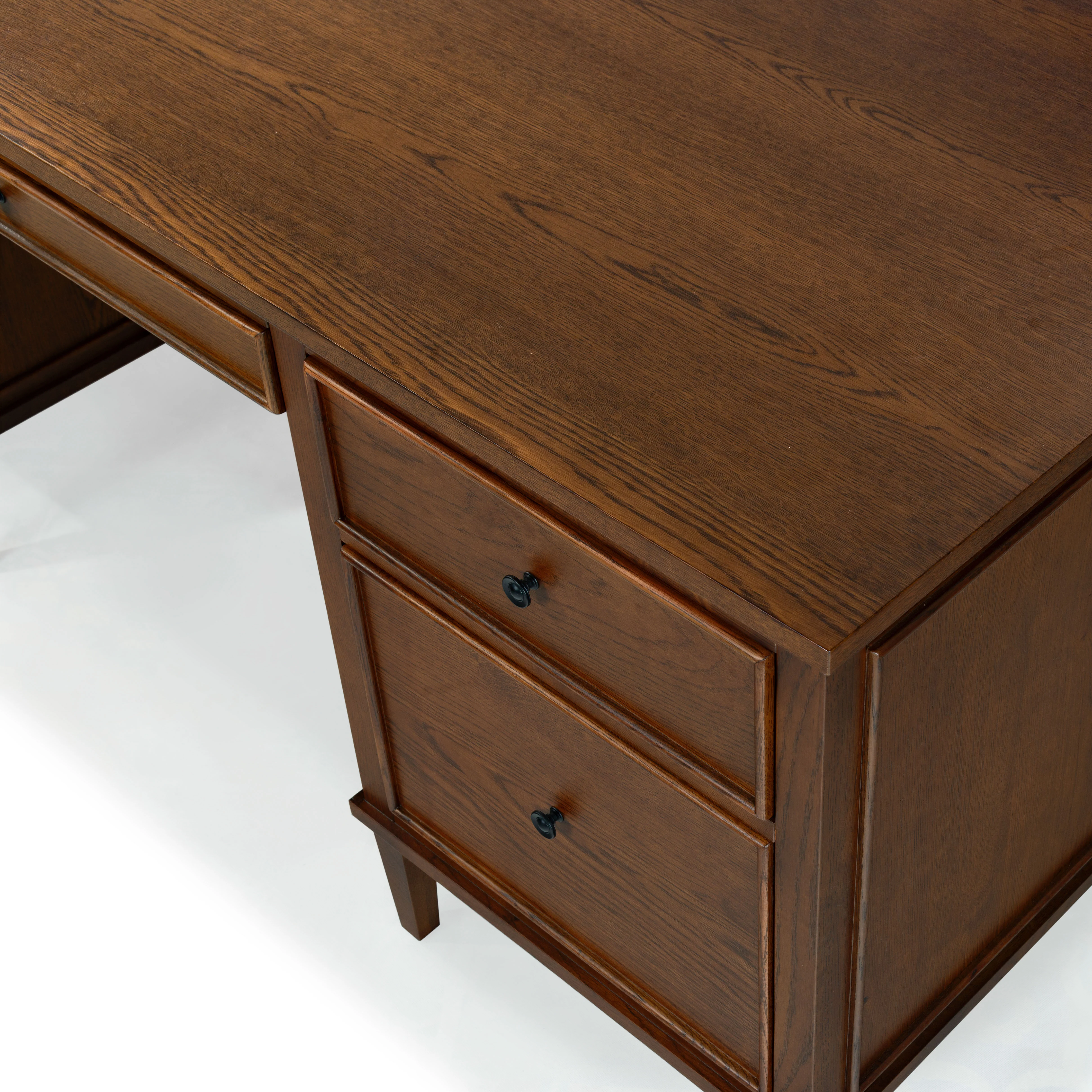 Ariella 5 Drawer Wood Desk - Image 17