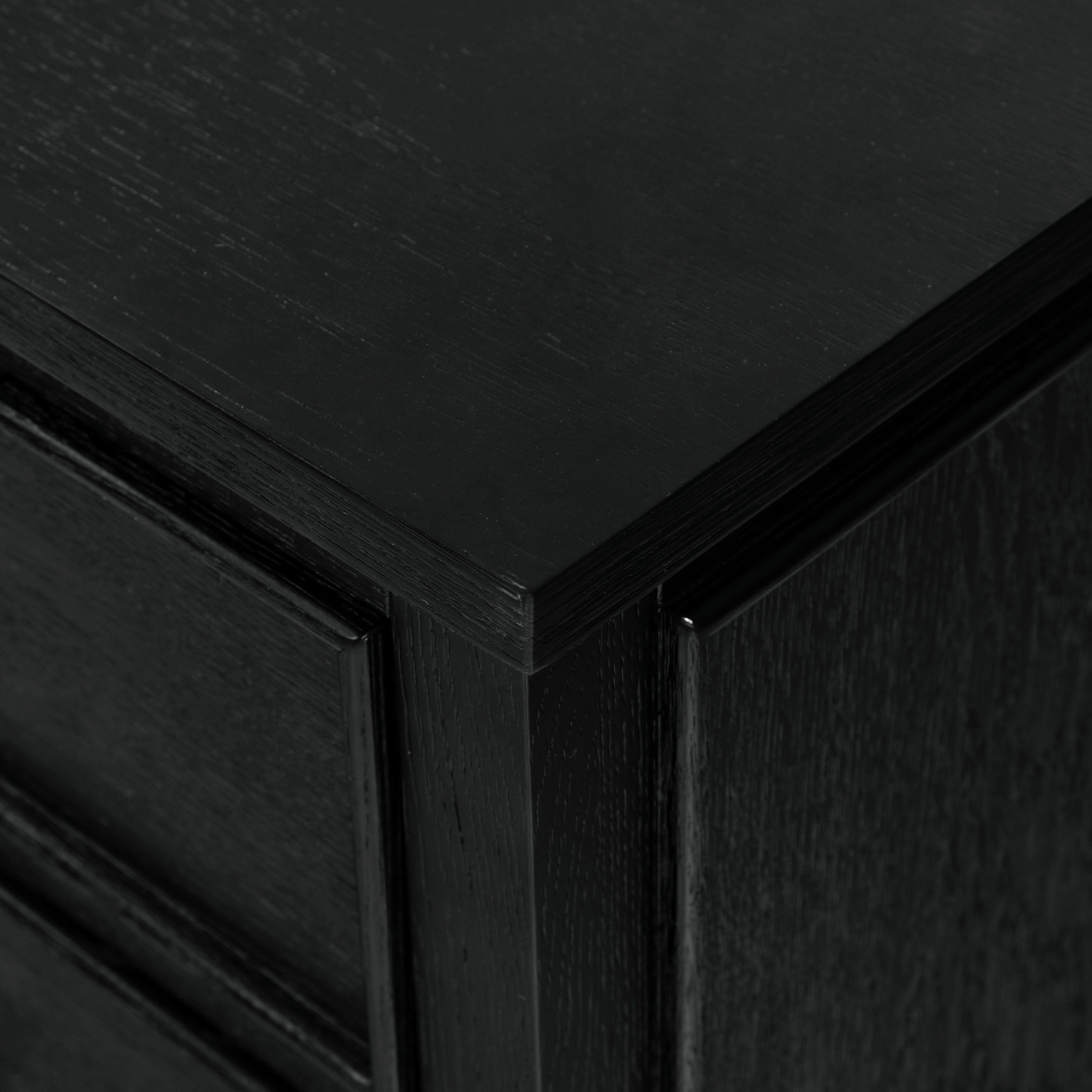 Ariella 5 Drawer Wood Desk - Image 5