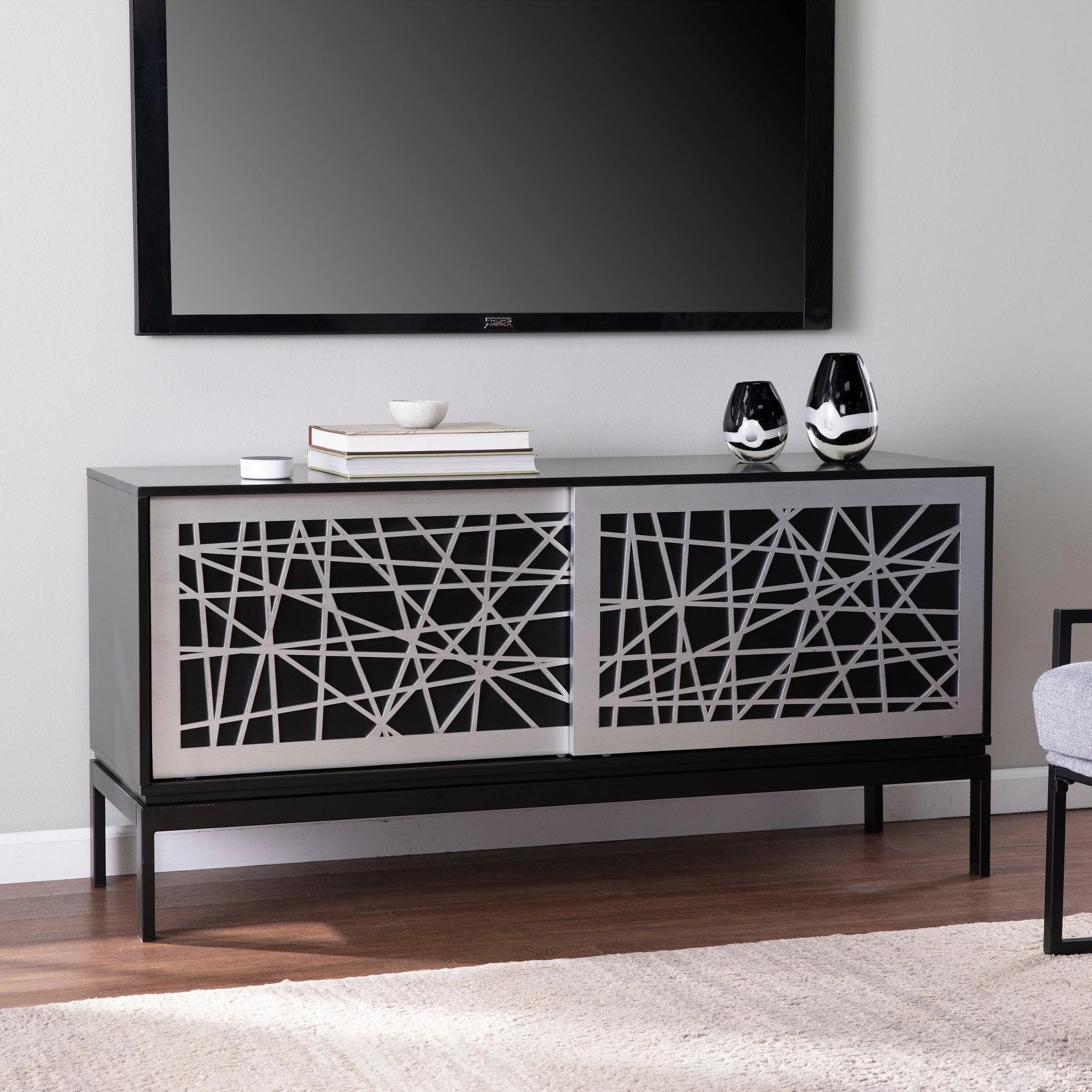 Arminta Contemporary Media Cabinet - Image 2