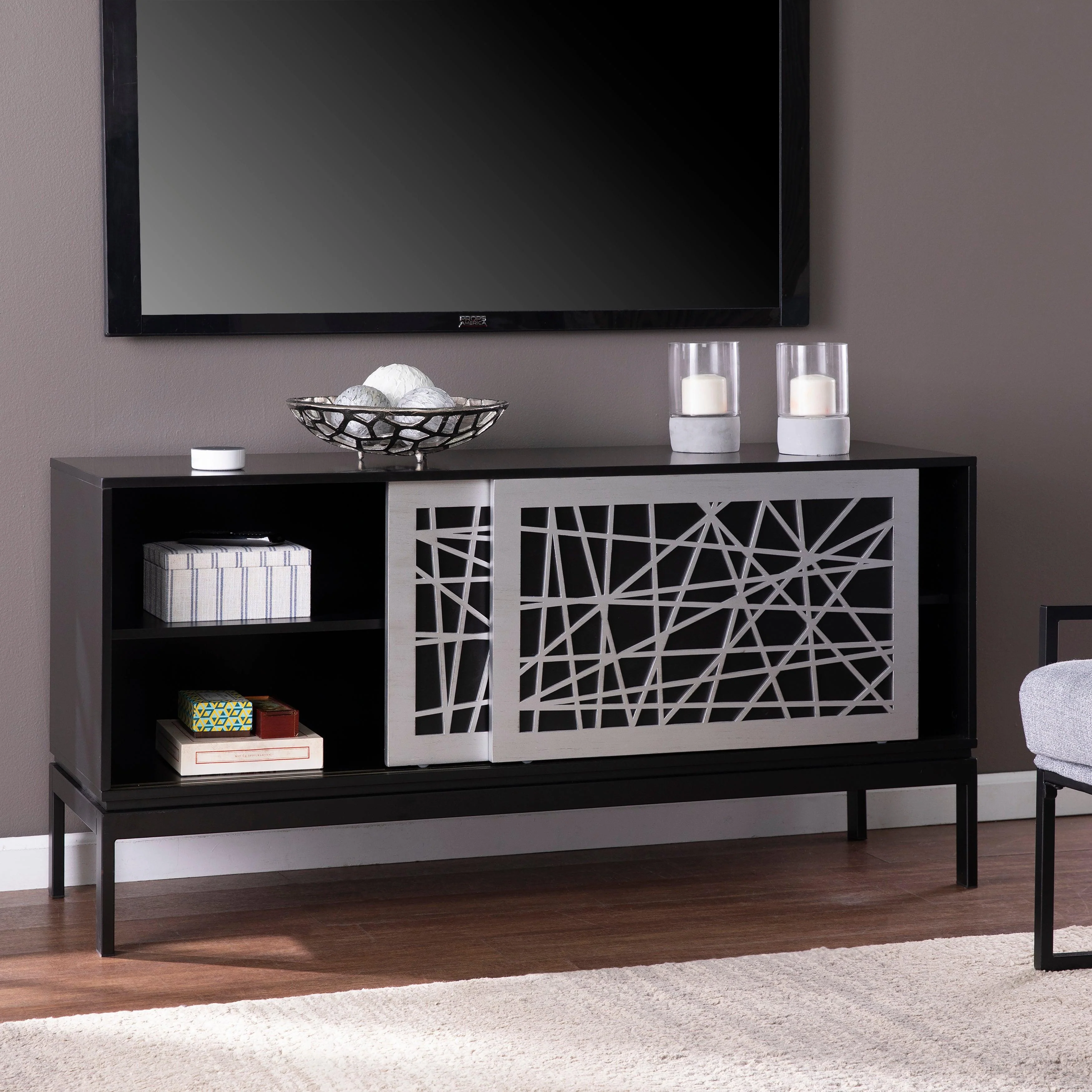 Arminta Contemporary Media Cabinet - Image 8