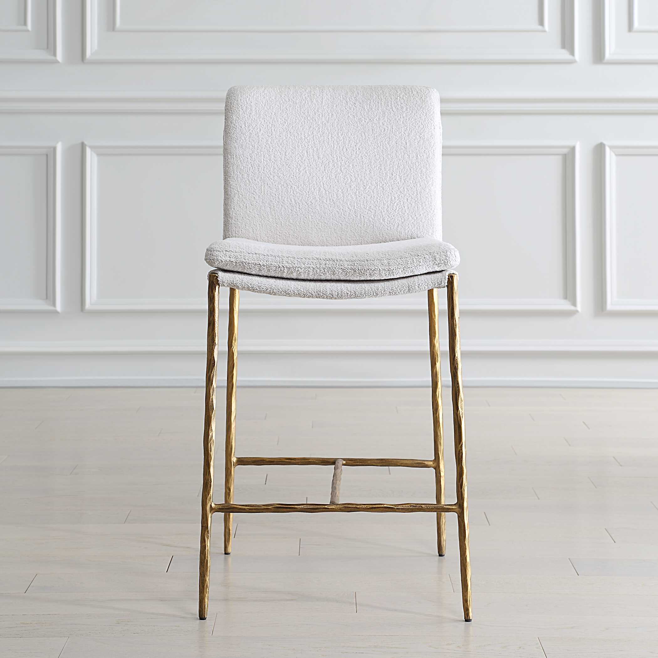 Ascend White Counter Stool - Image 2