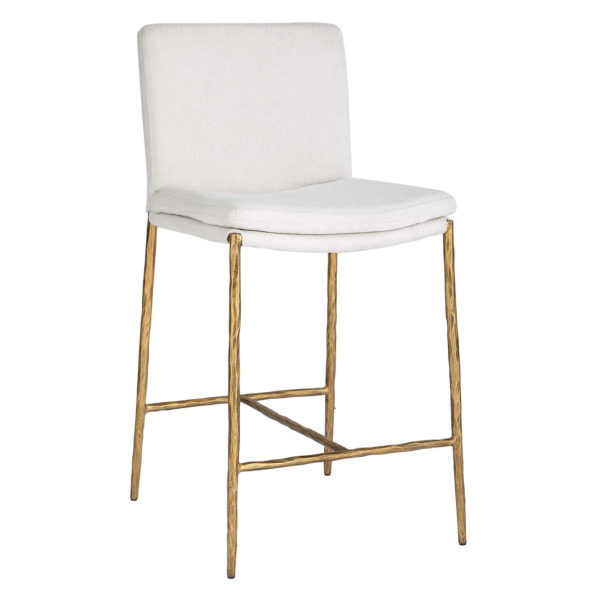 Ascend White Counter Stool - Image 4