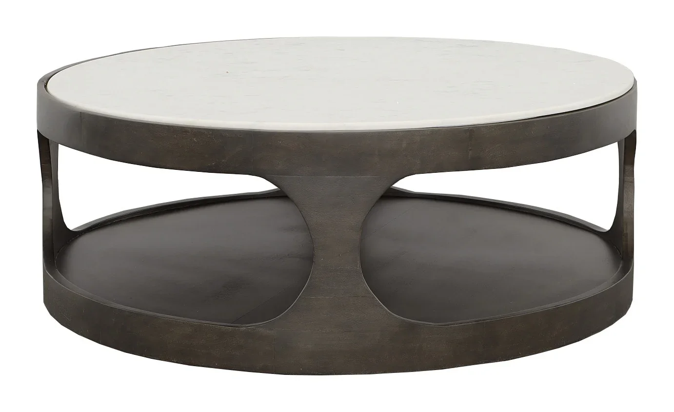 Ashbury Round Cocktail Table - Image 2
