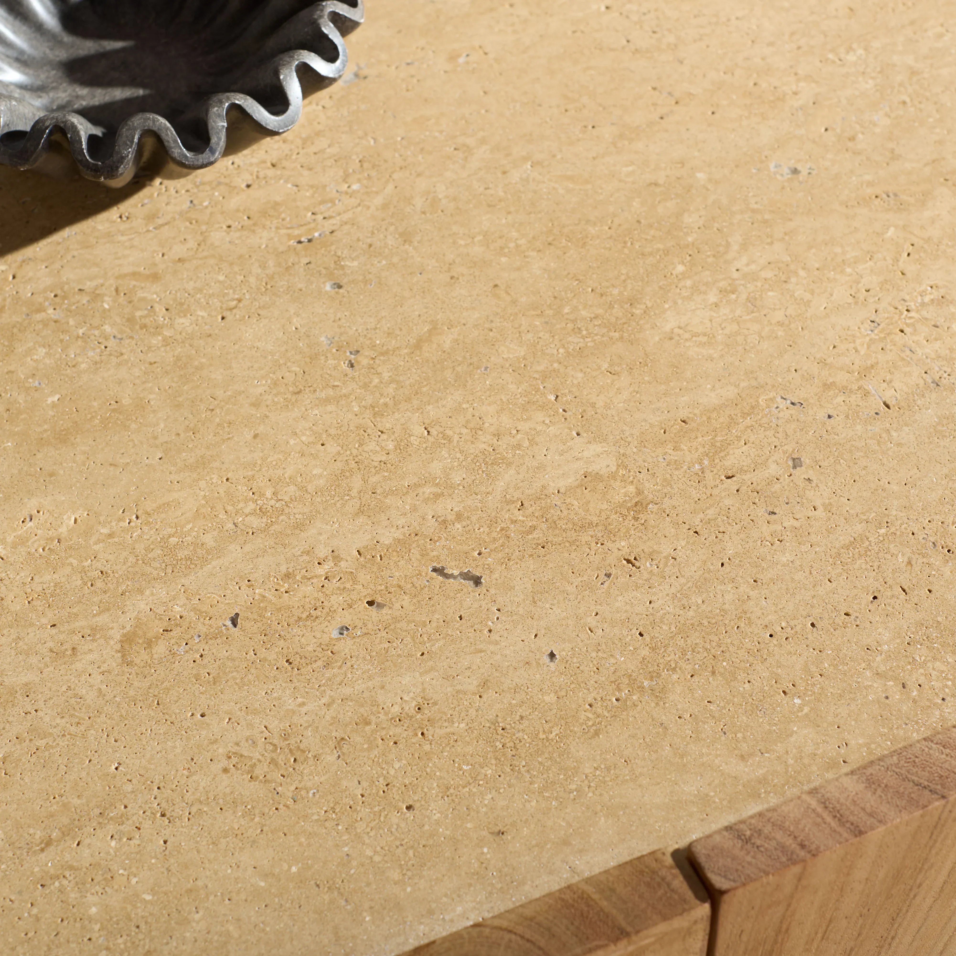Ashlietta Travertine Top Sideboard - Image 2