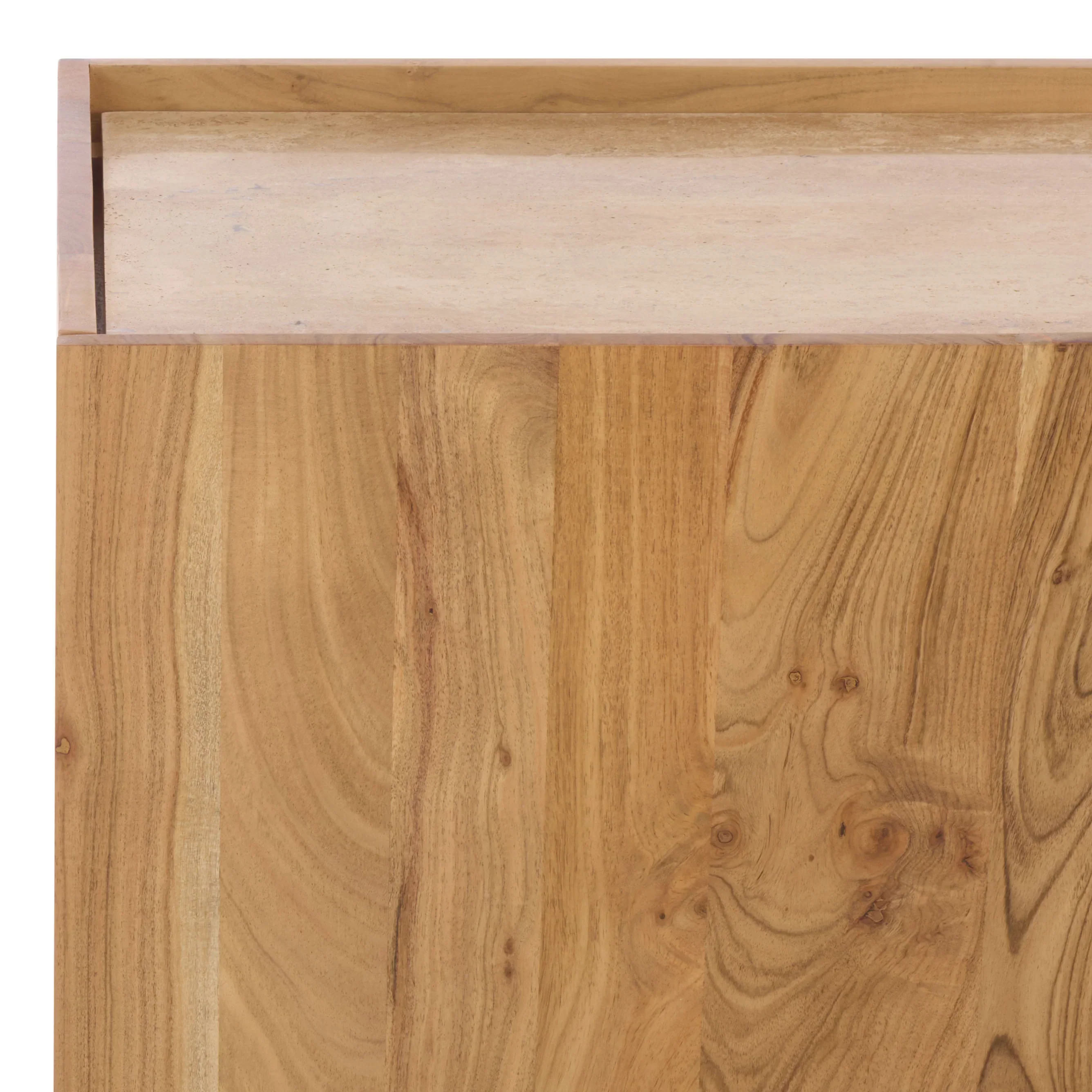 Ashlietta Travertine Top Sideboard - Image 8