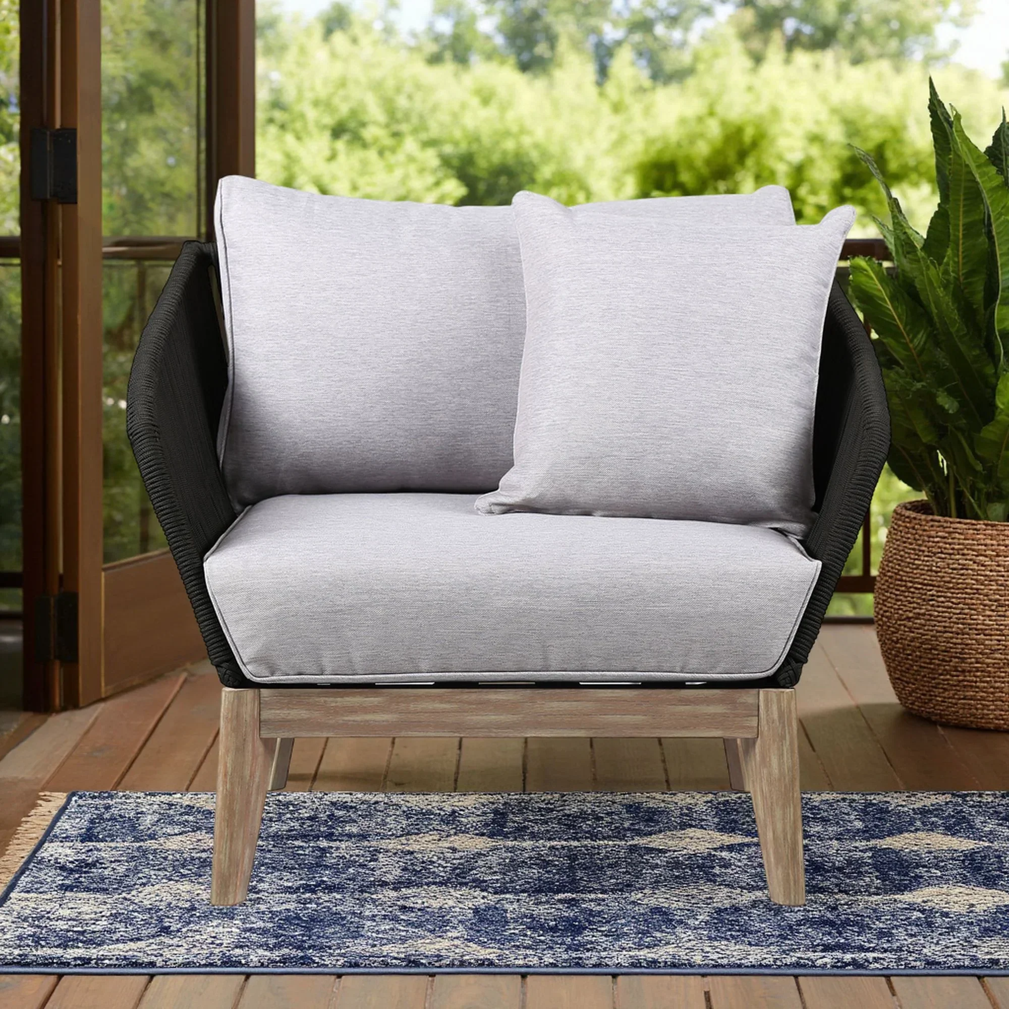 Athos Outdoor Lounge Chair - Image 6