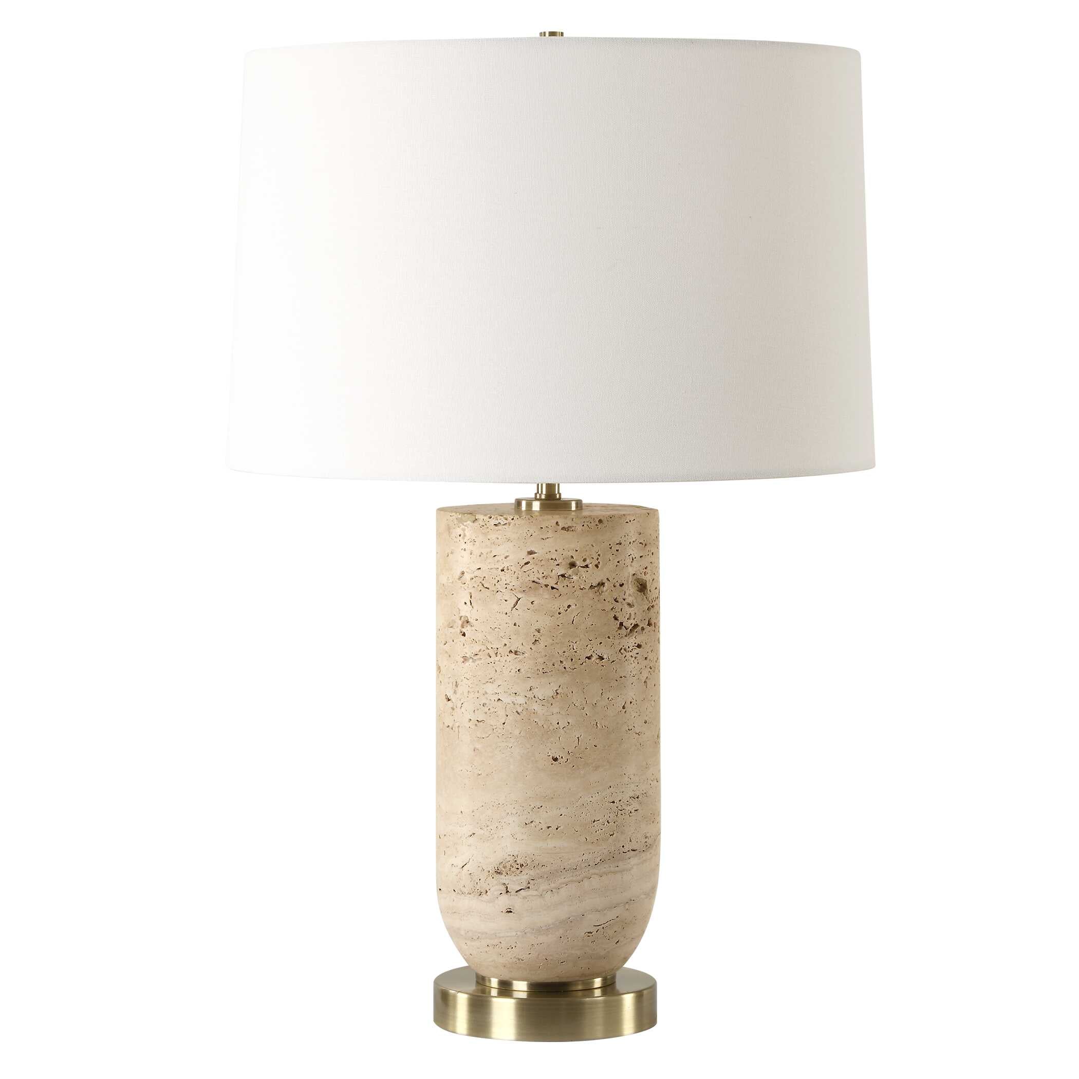 Aubrey Travertine Table Lamp - Image 4