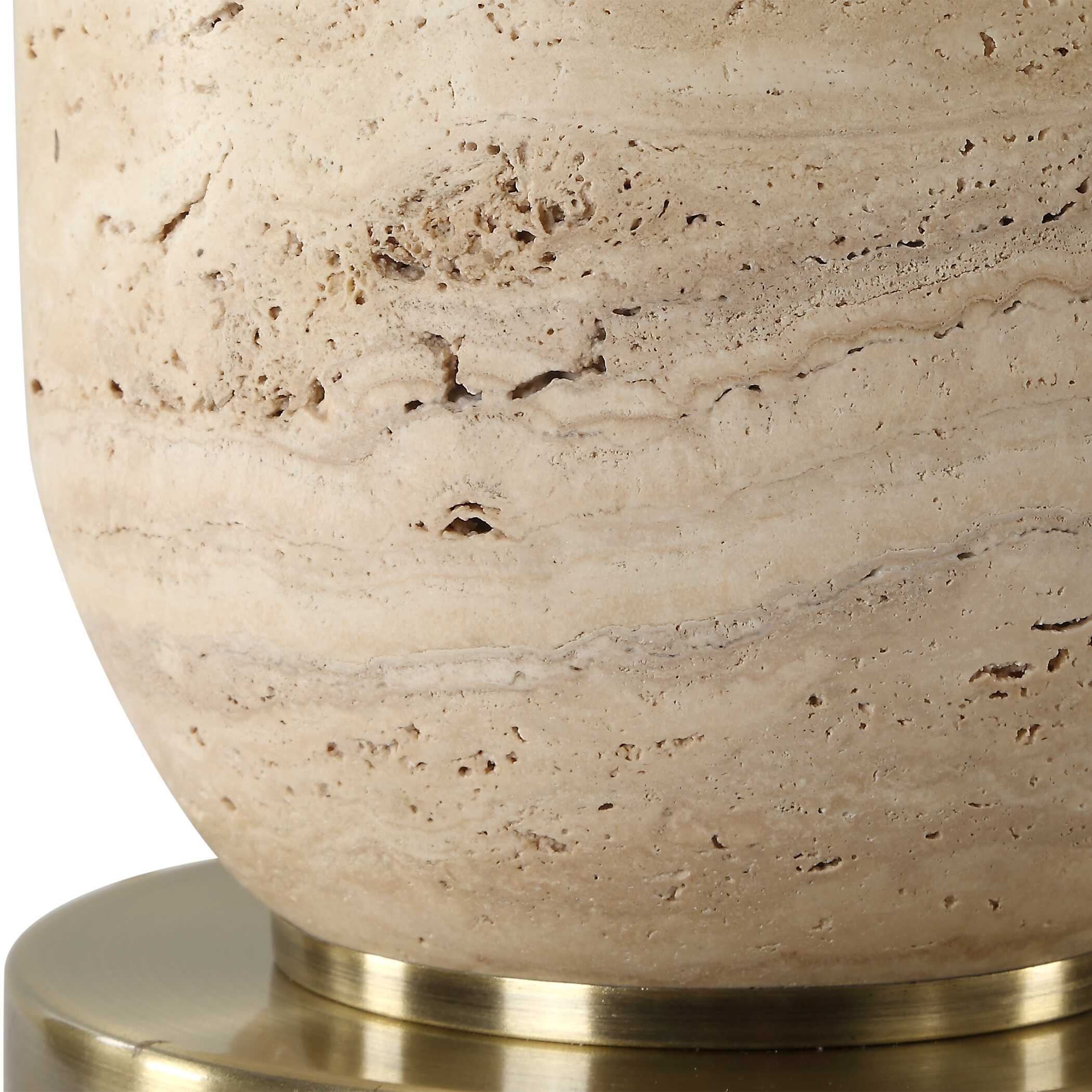 Aubrey Travertine Table Lamp - Image 7