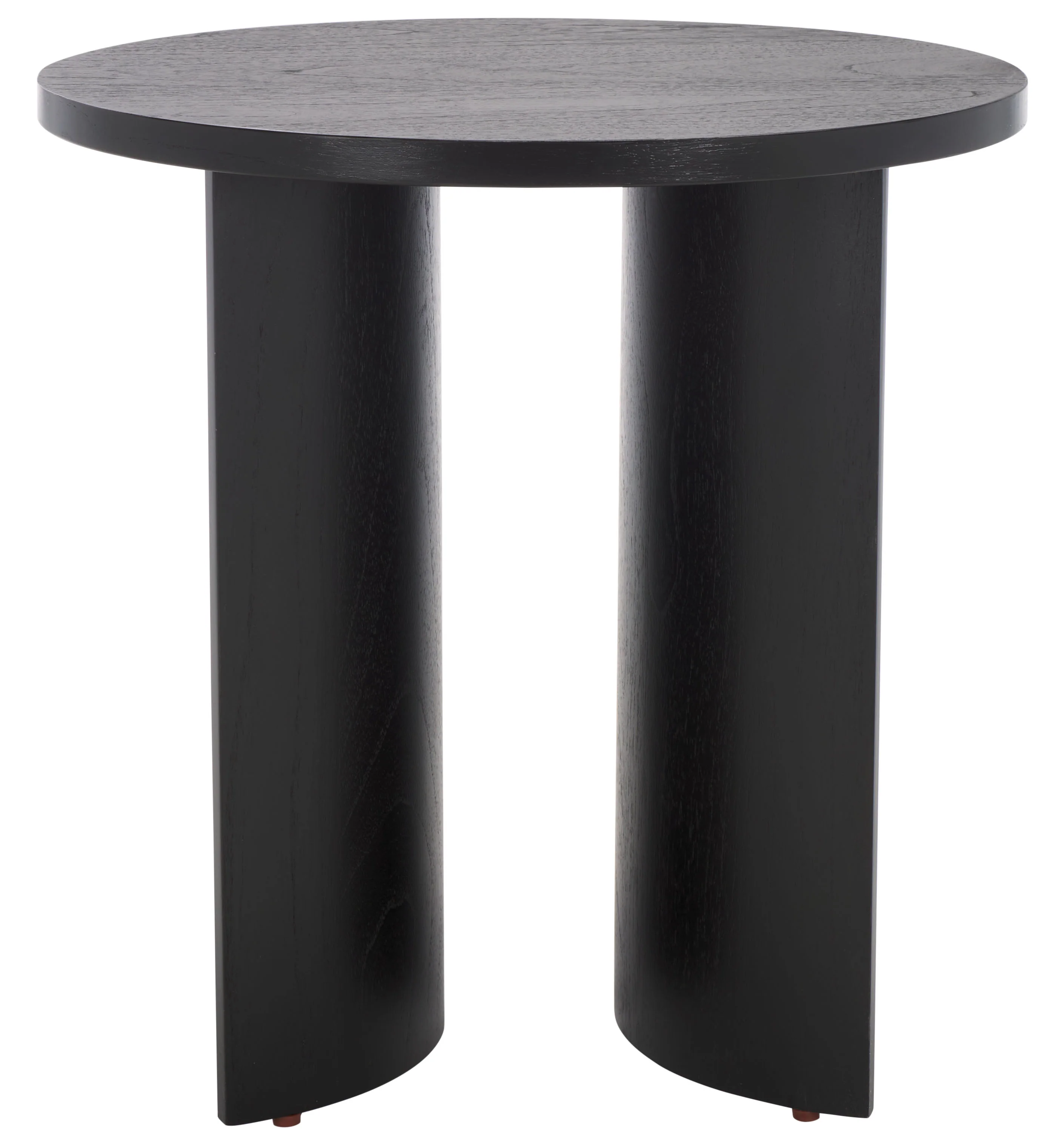 Audriella Round Wood Accent Table