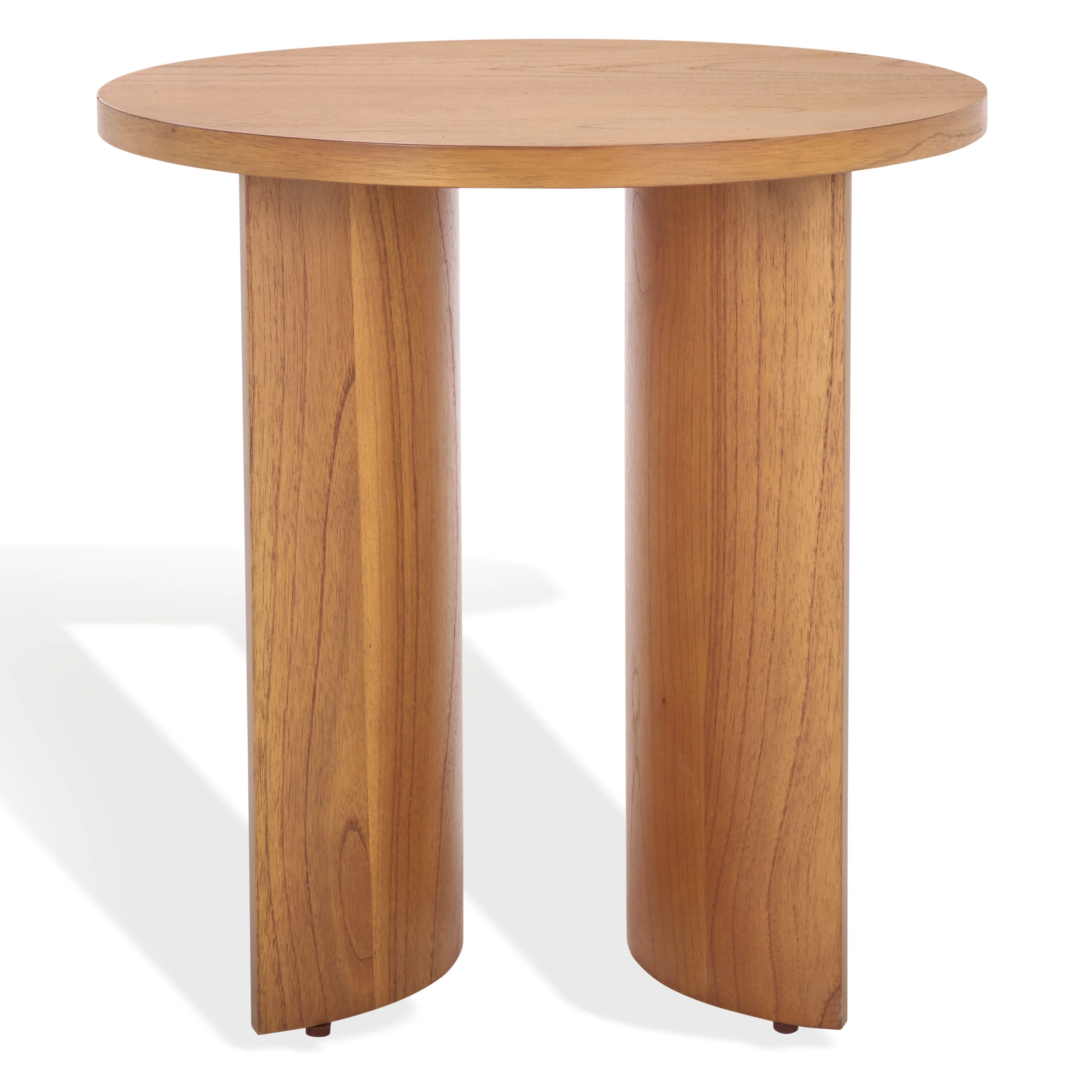Audriella Round Wood Accent Table - Image 12