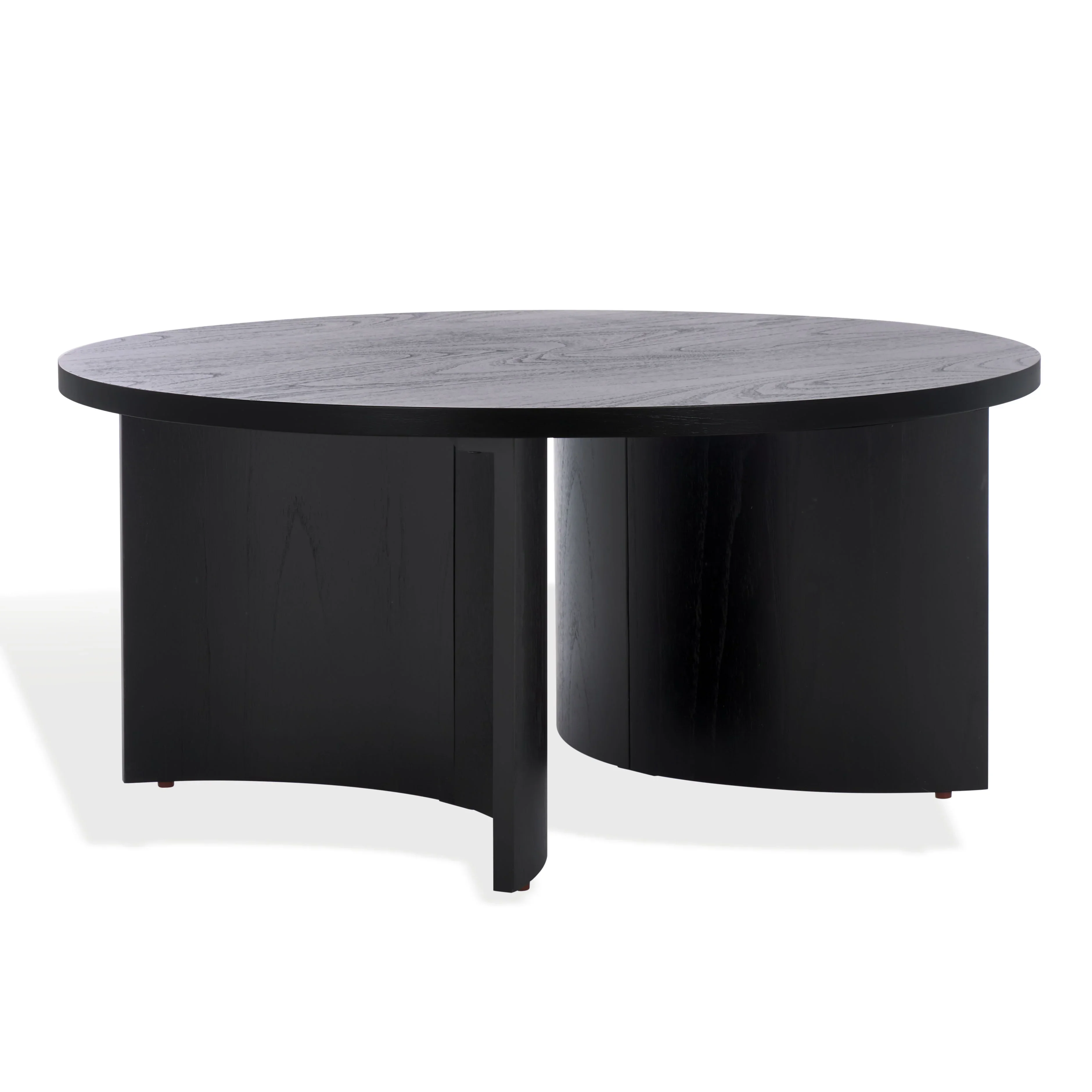 Audriella Round Wood Coffee Table - Image 3