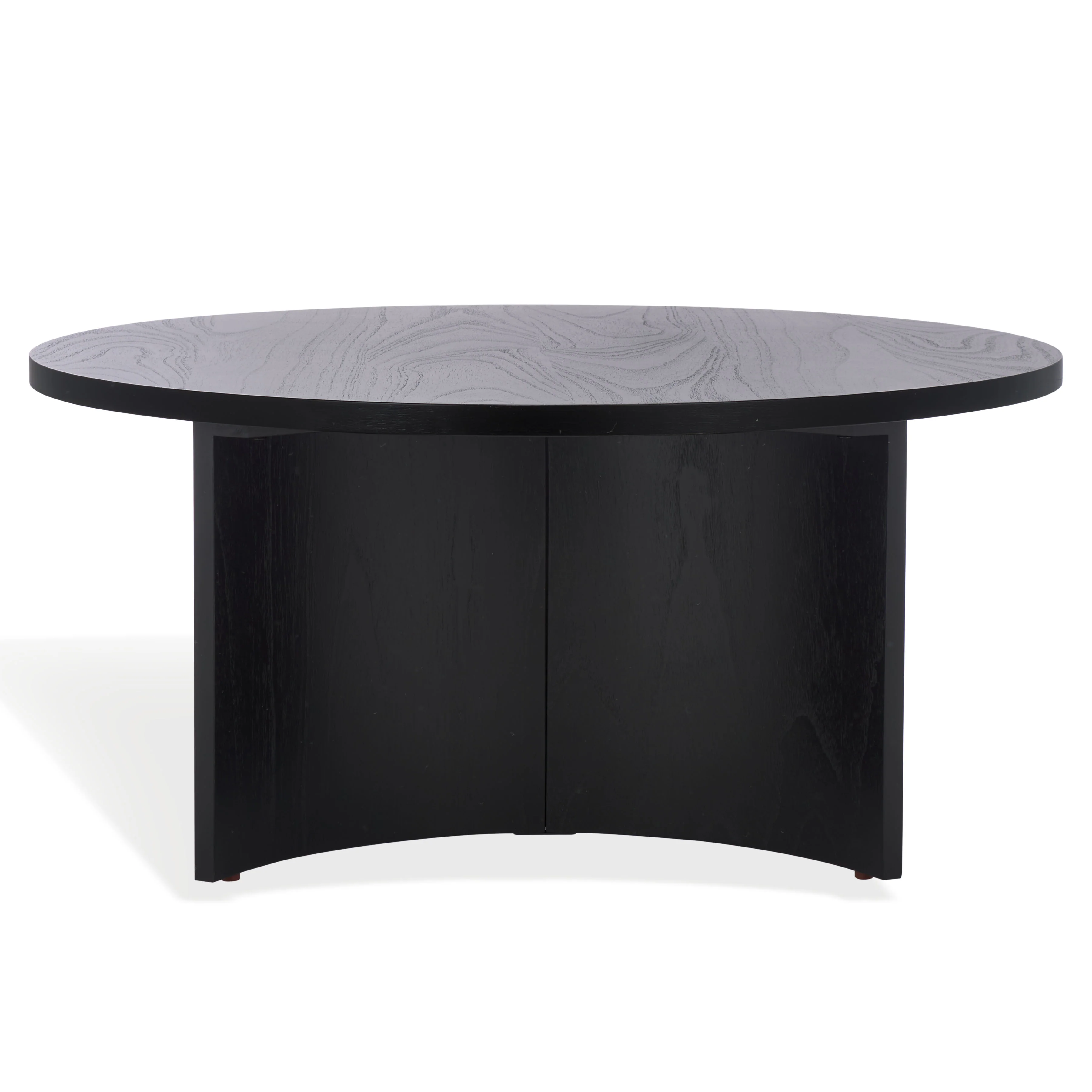 Audriella Round Wood Coffee Table - Image 7