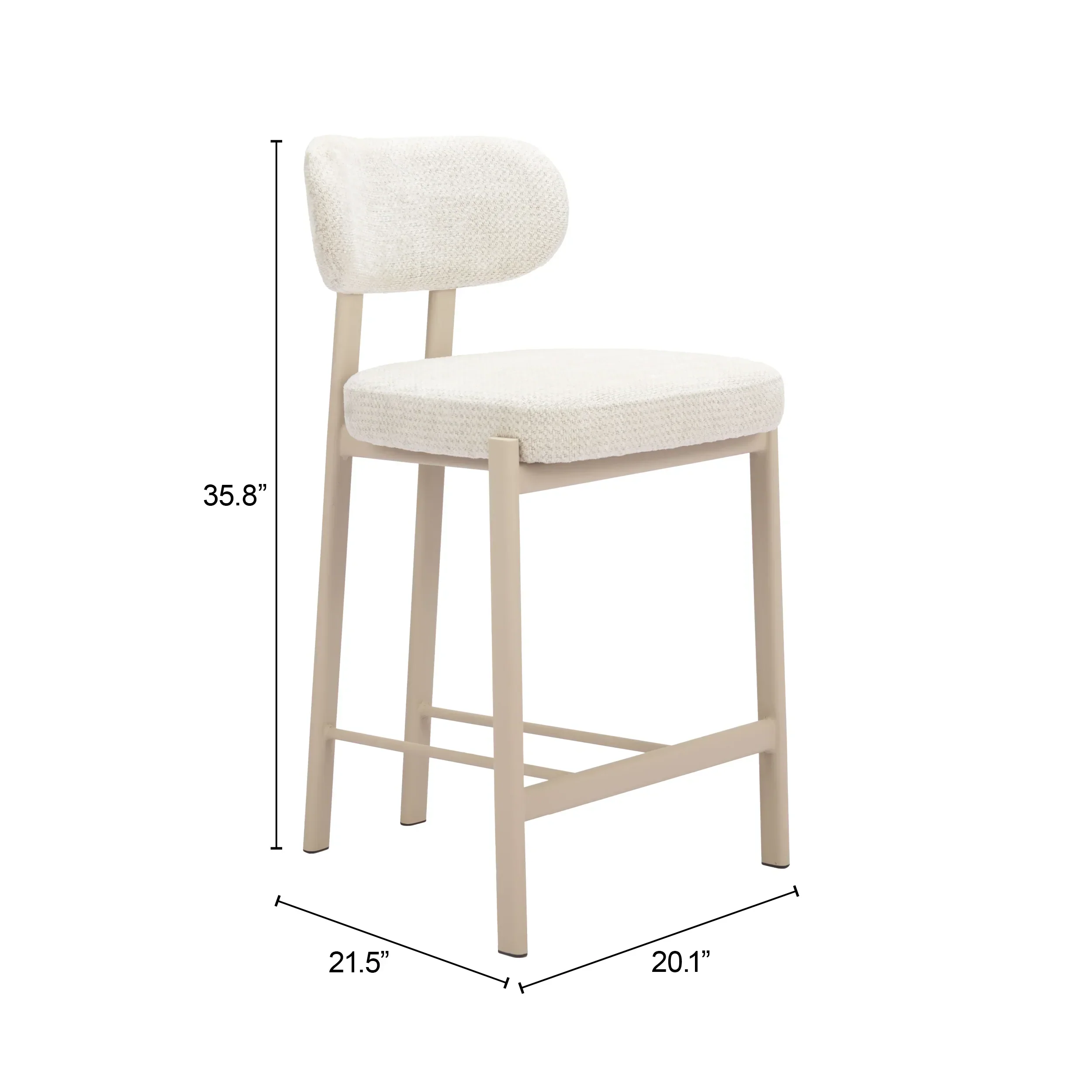 Aurea Counter Stool (Set of 2) - Image 4