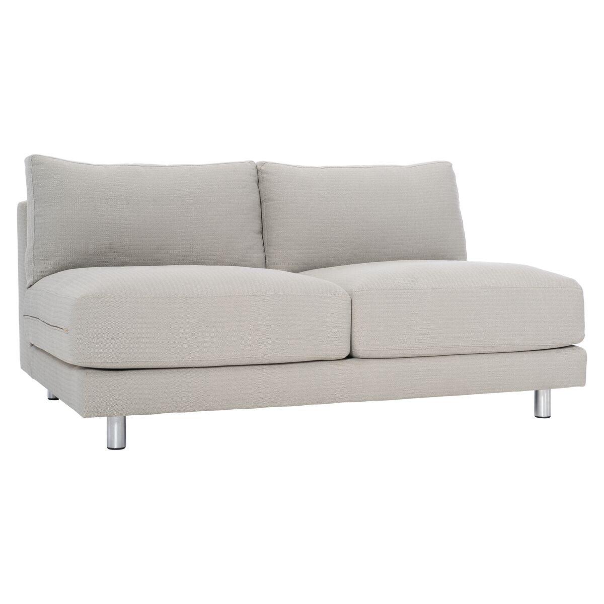 Avanni  Armless Loveseat Outdoor Sectional Armless
