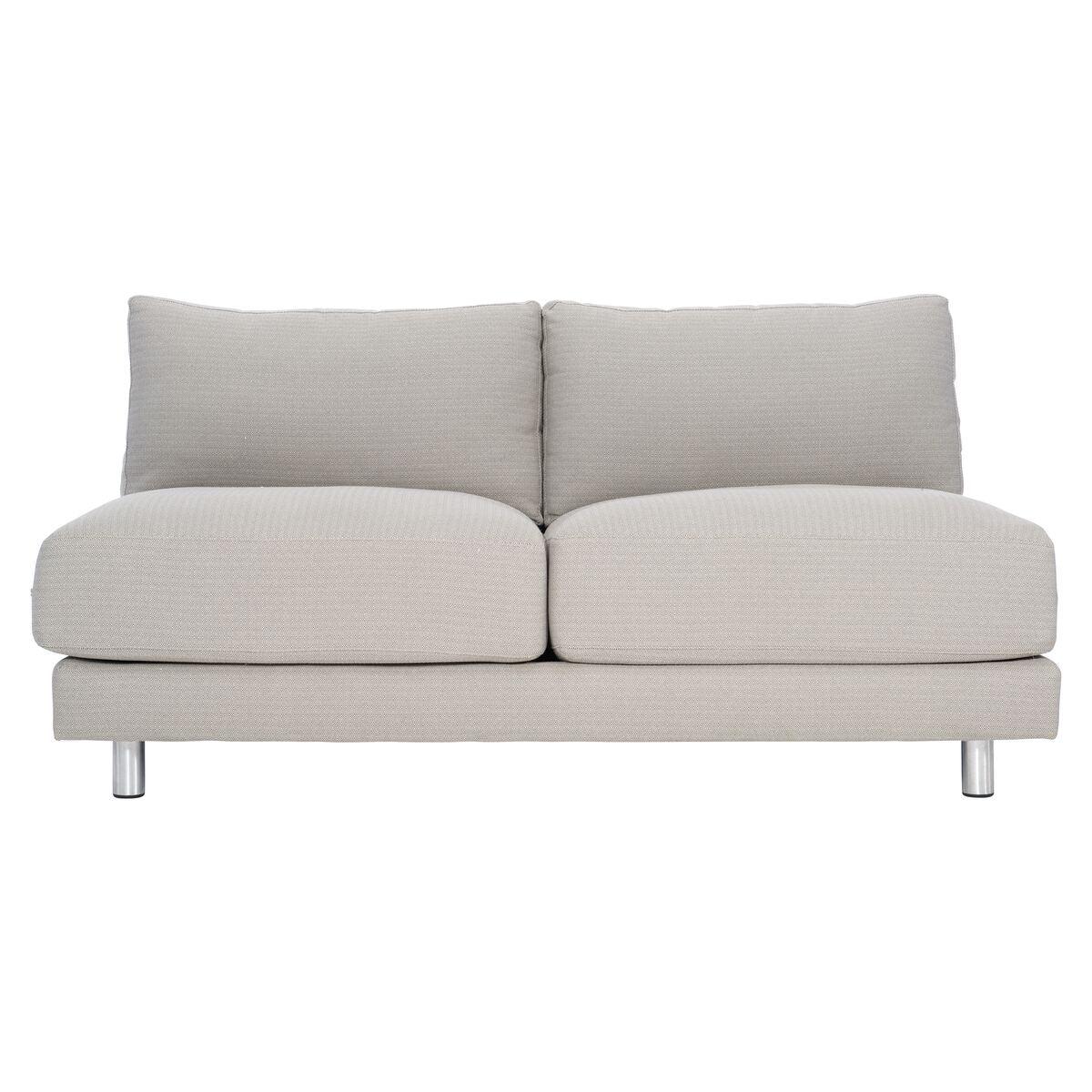 Avanni  Armless Loveseat Outdoor Sectional Armless - Image 2