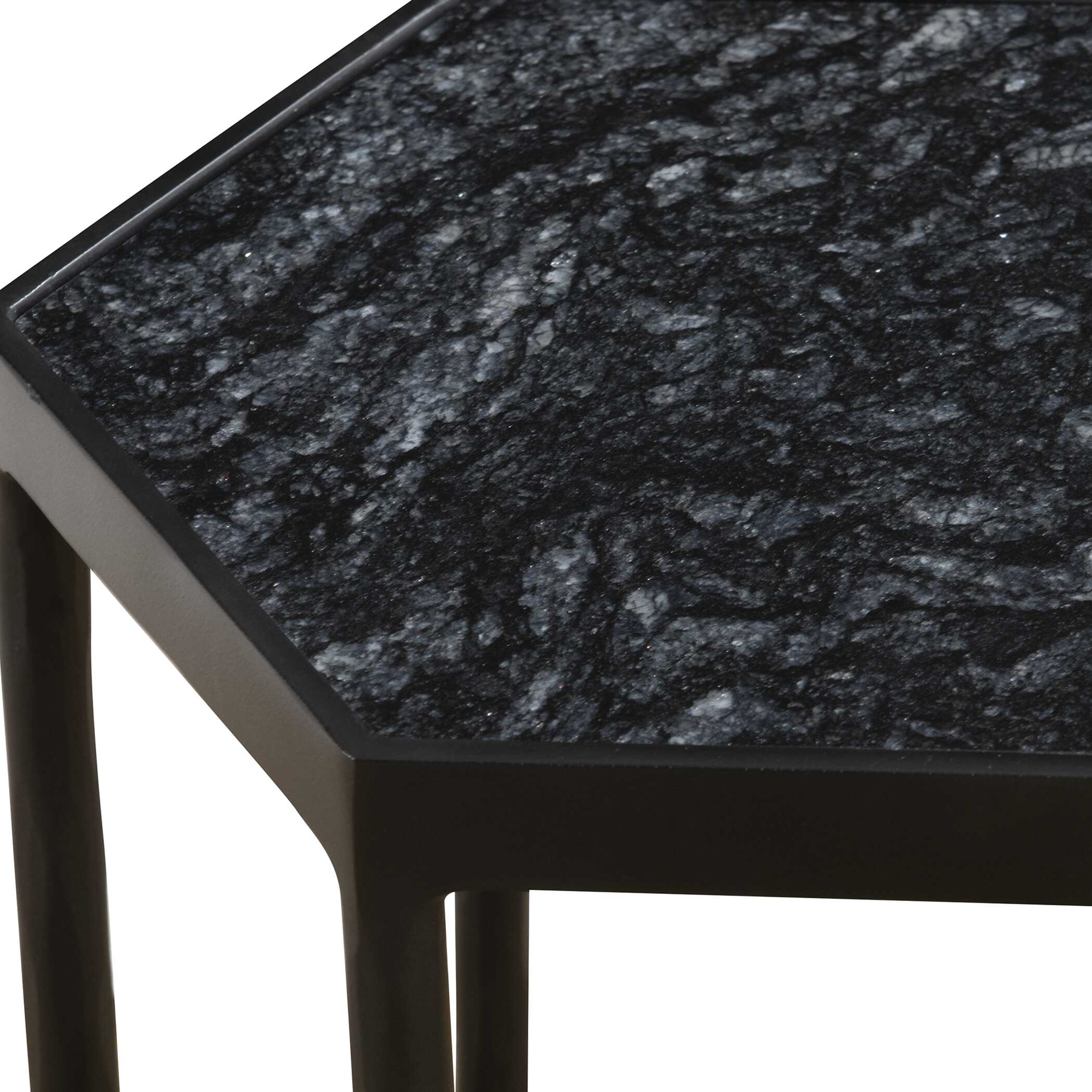 Aviary Hexagonal Accent Table - Image 4