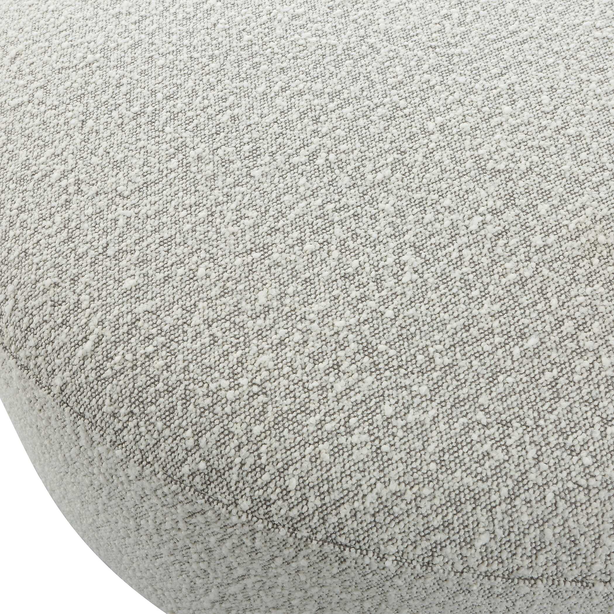 Avila Large Gray Ottoman / Coffee Table - Image 4